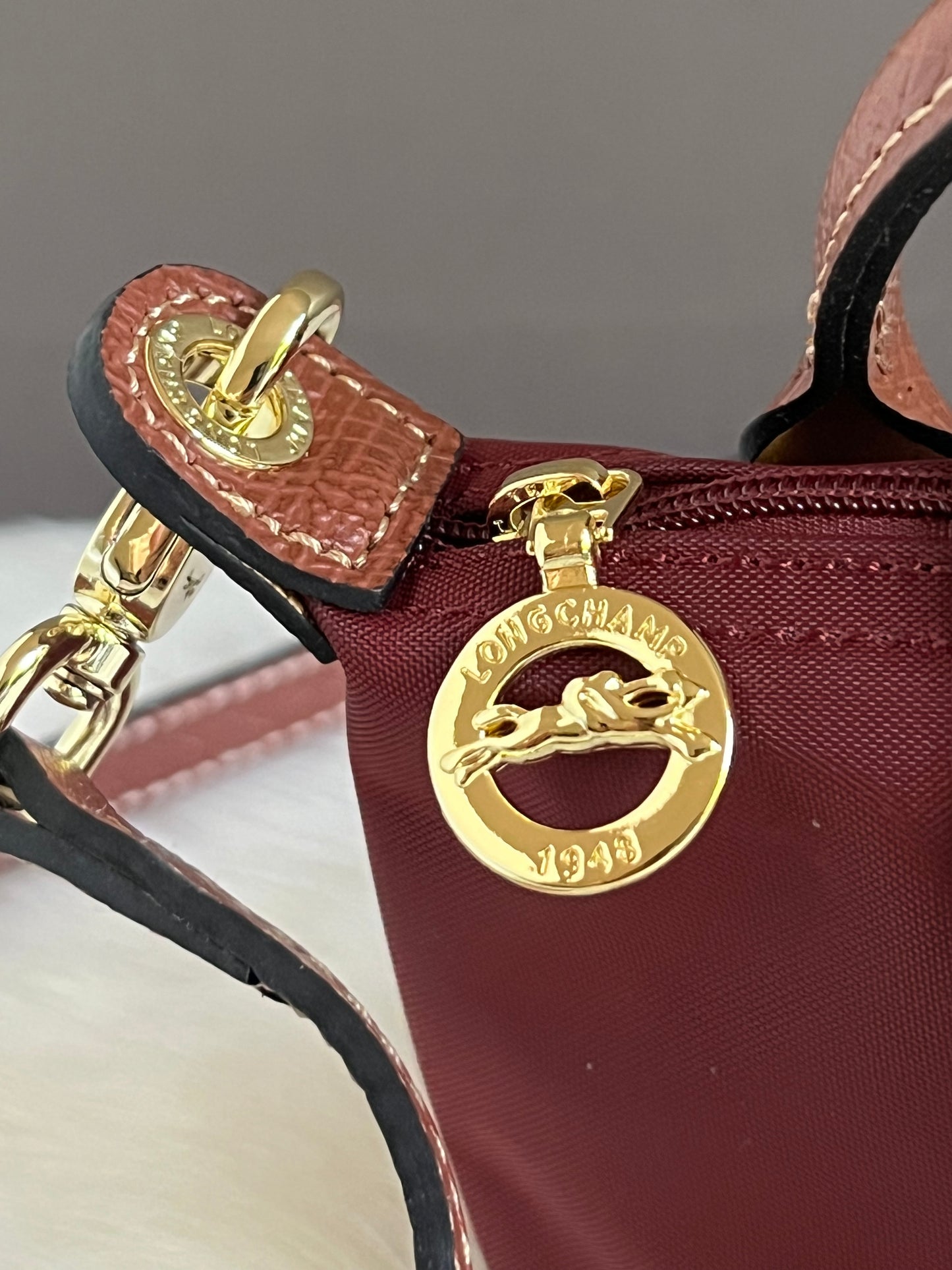 Longchamp XS Le Pliage Original Pouch with Strap