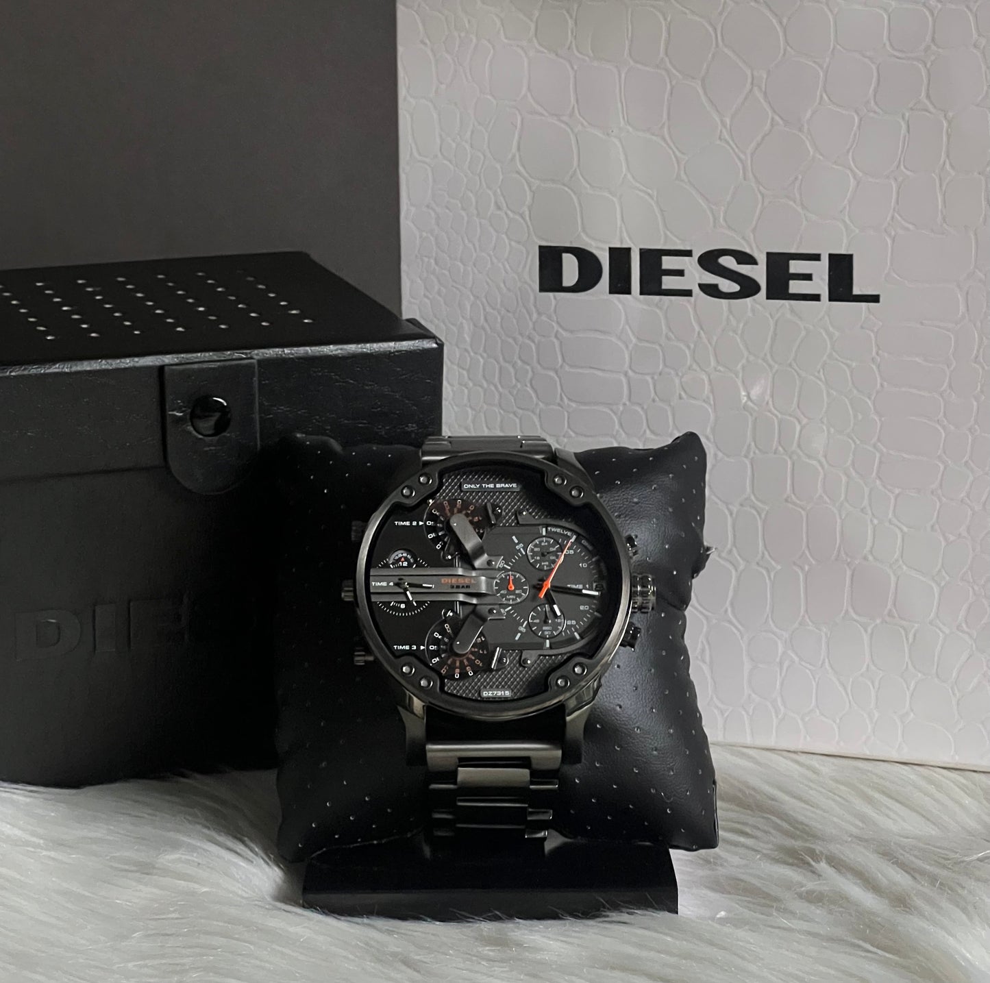 Diesel Men’s Mr. Daddy 2.0 Gunmetal Tone Watch