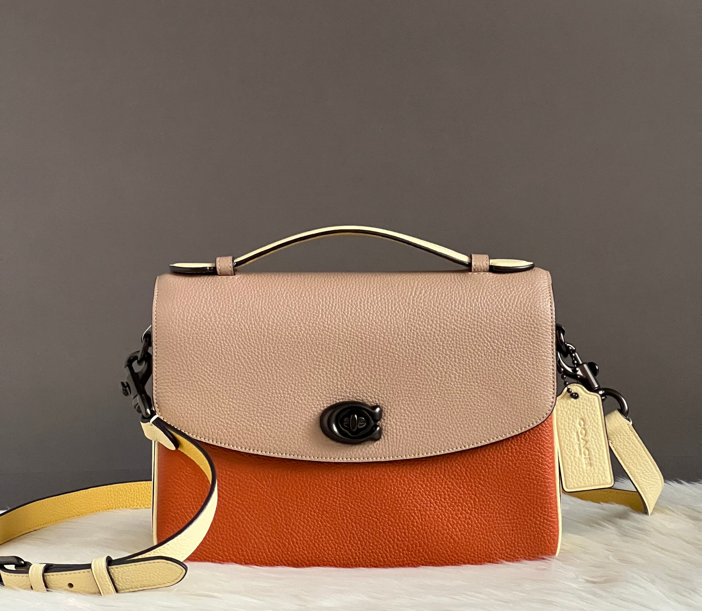 Coach Cassie Crossbody In Colorblock