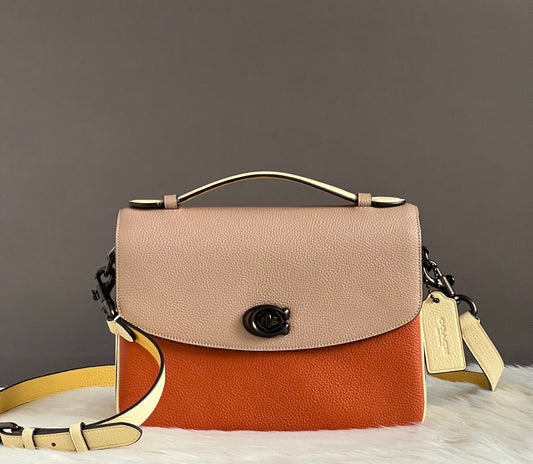 Coach Cassie Crossbody In Colorblock