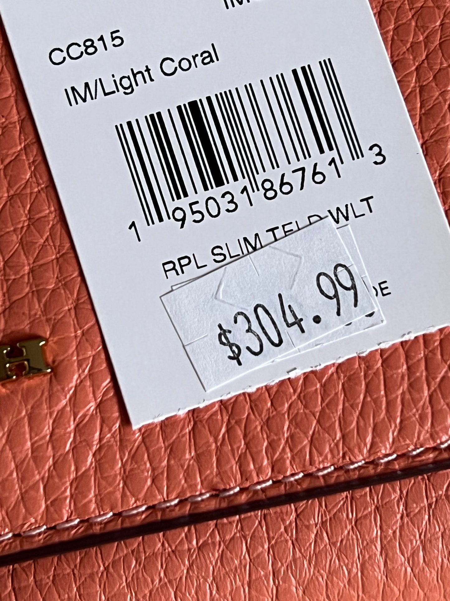 Coach Slim Trifold Wallet