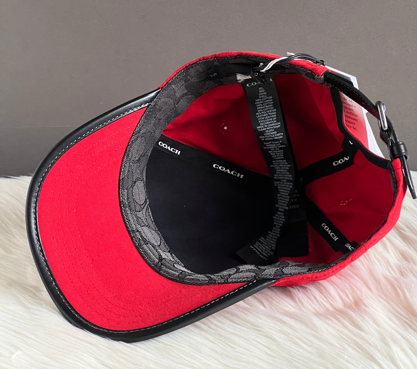 Coach Baseball Hat