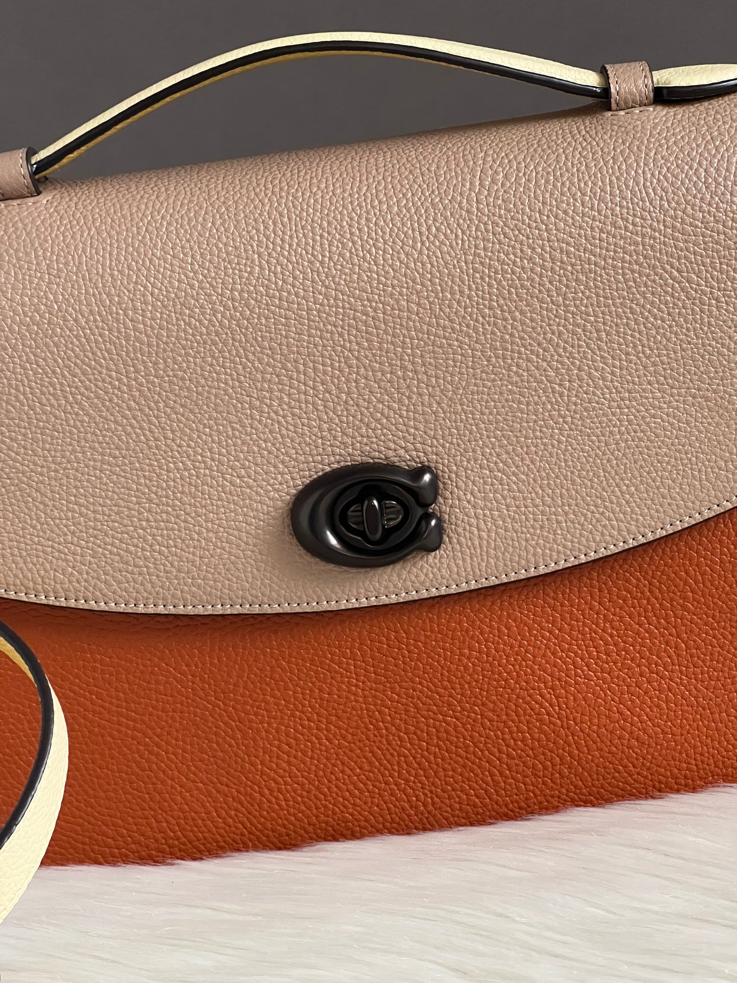 Coach Cassie Crossbody In Colorblock