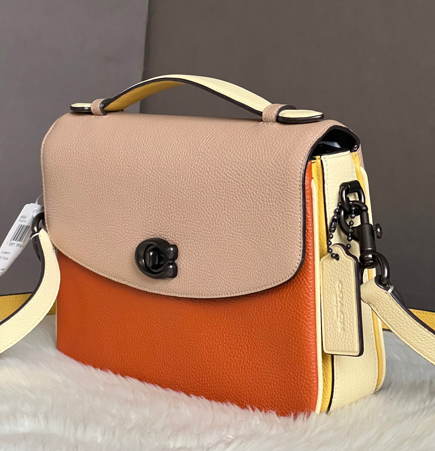 Coach Cassie Crossbody In Colorblock