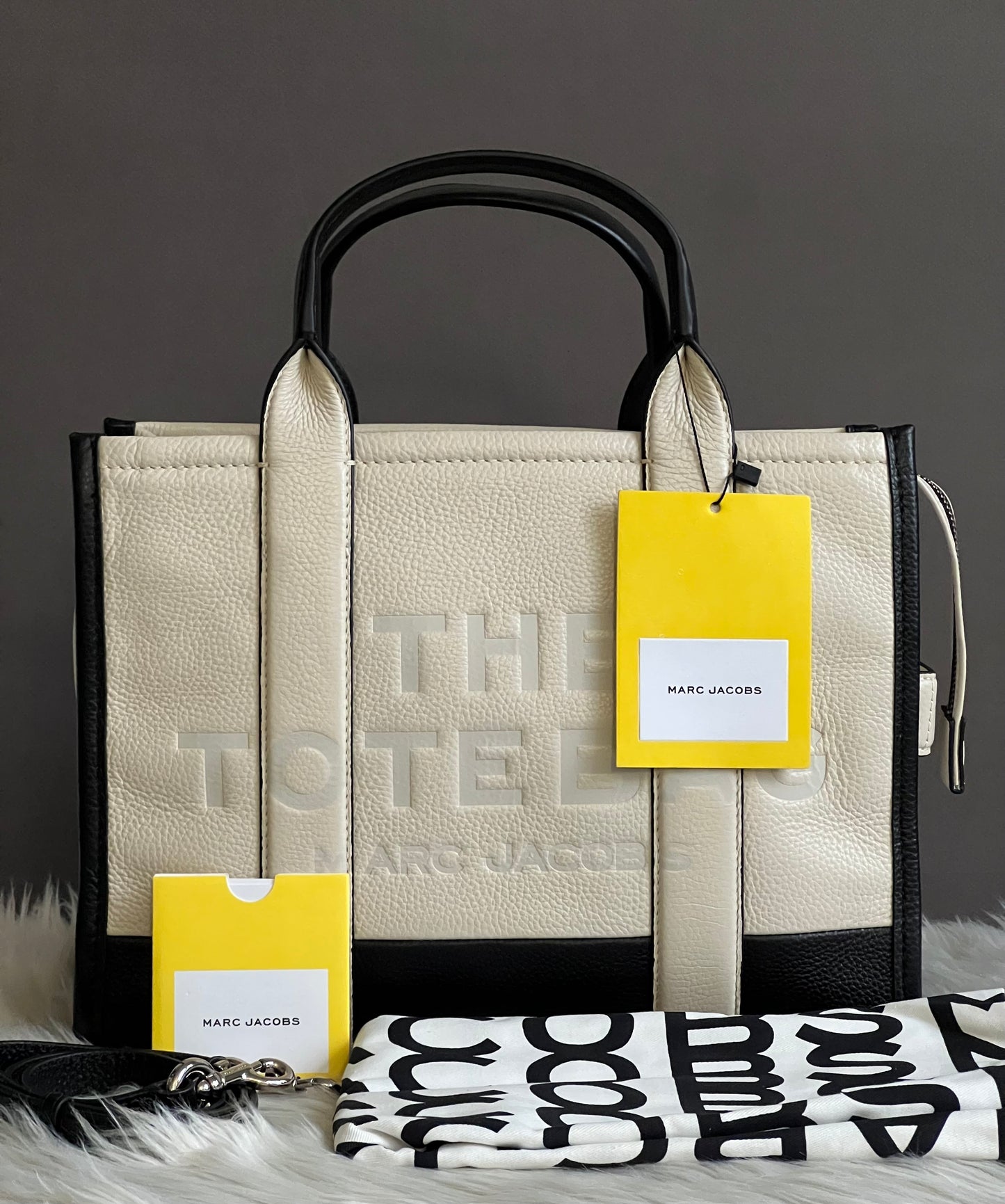 Marc Jacobs The Colorblock Leather Medium Tote Bag