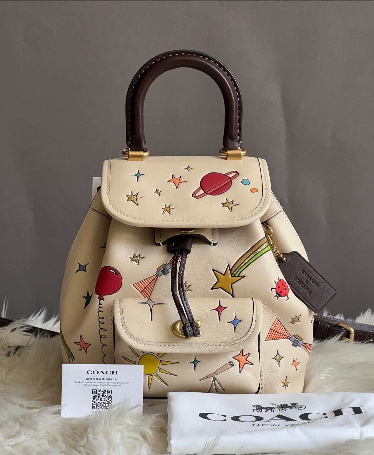 Coach X Observed By Us Riya Backpack 21 in Colorblock