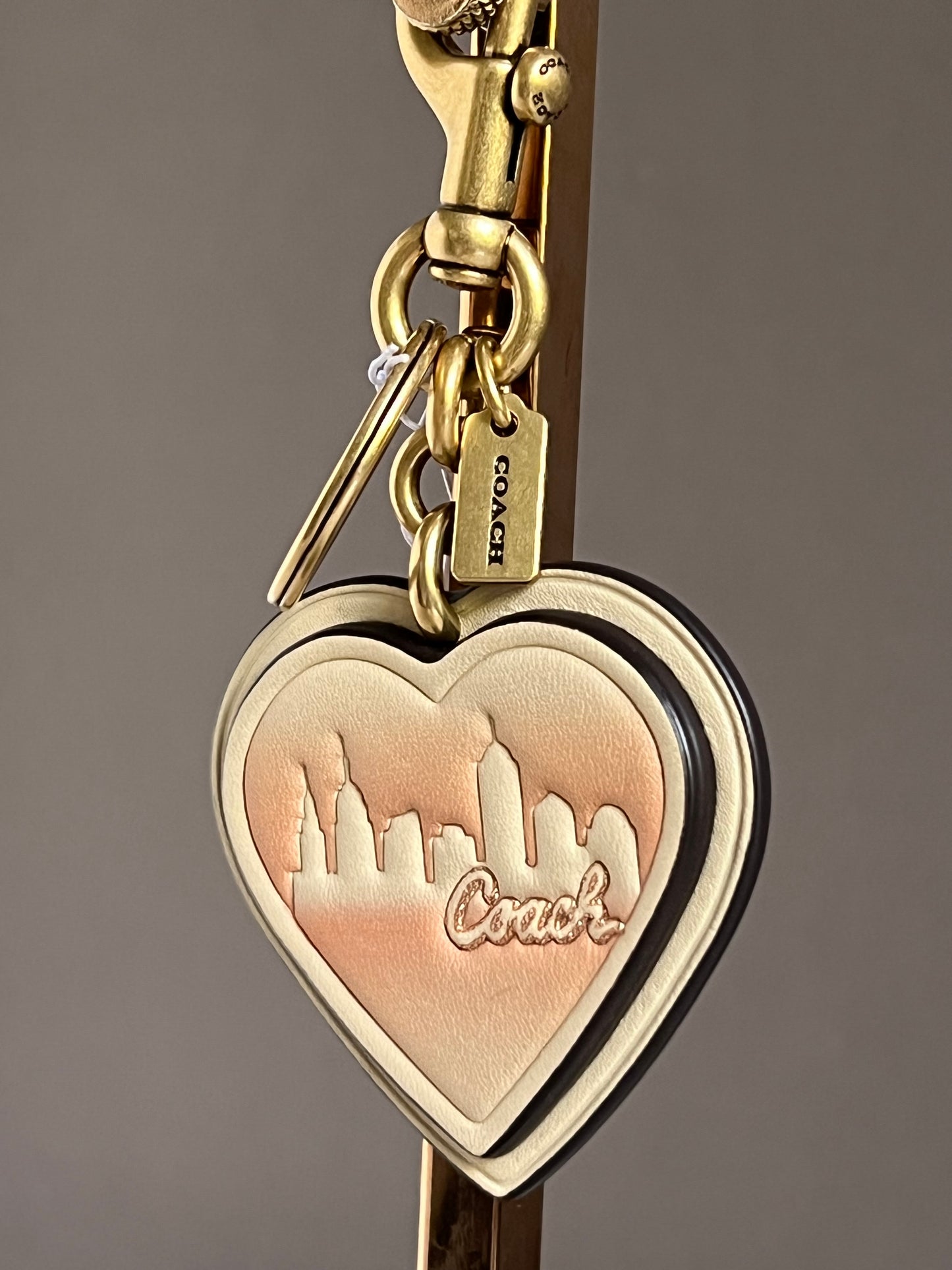 Coach X Jennifer Lopez Heart Bag Charm