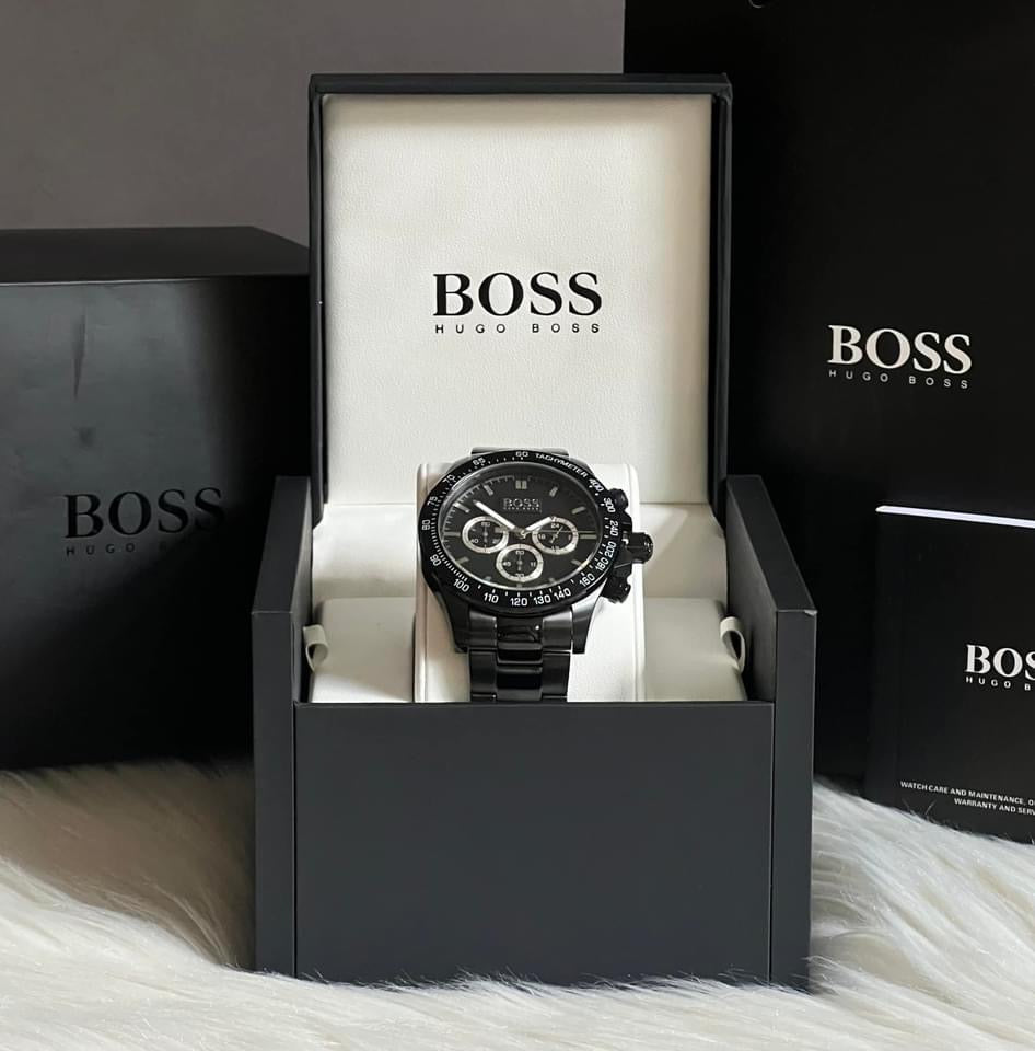 Hugo Boss Men’s Black Dial Watch