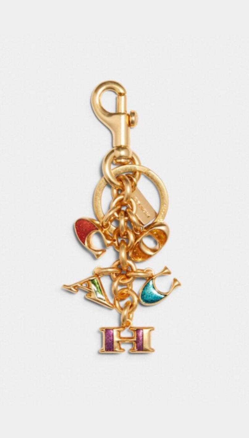 Coach Multi Mix Bag Charm