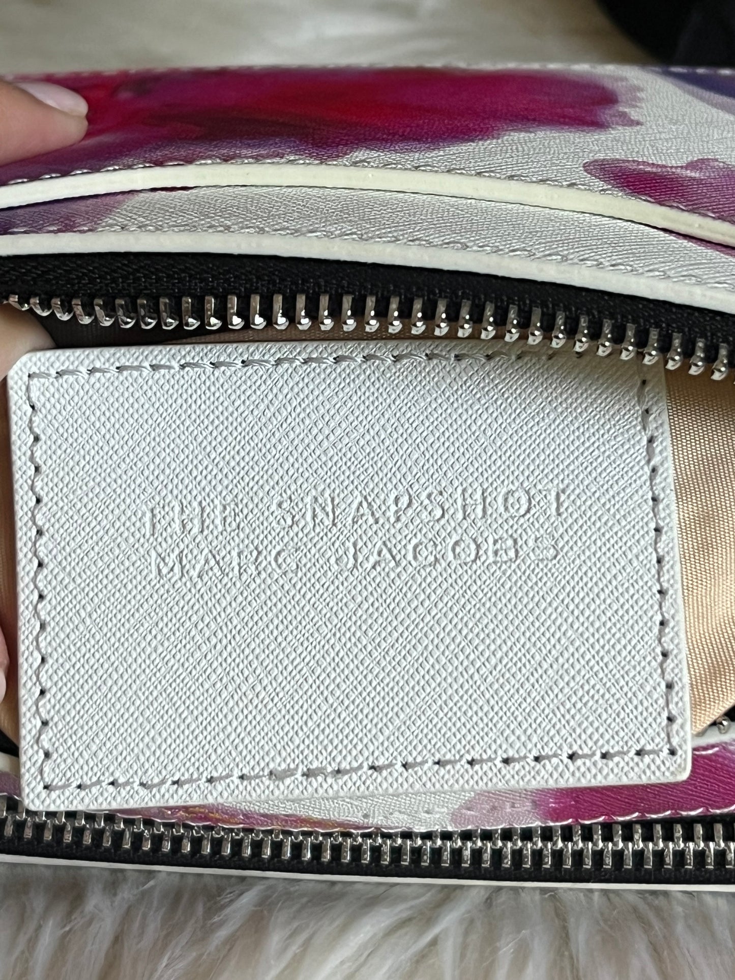 Marc Jacobs Future Floral Leather Snapshot