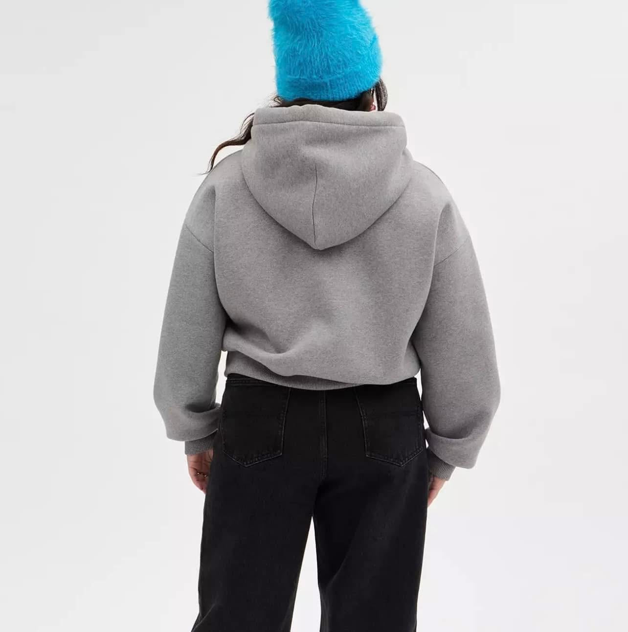 Coach The Lil Nas X Drop Cats Cropped Pullover Hoodie