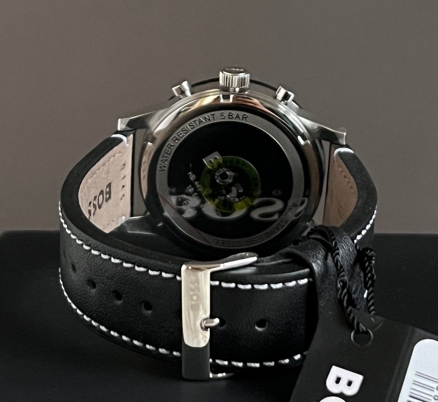 Hugo Boss Men’s Allure Chronograph Leather Strap Watch