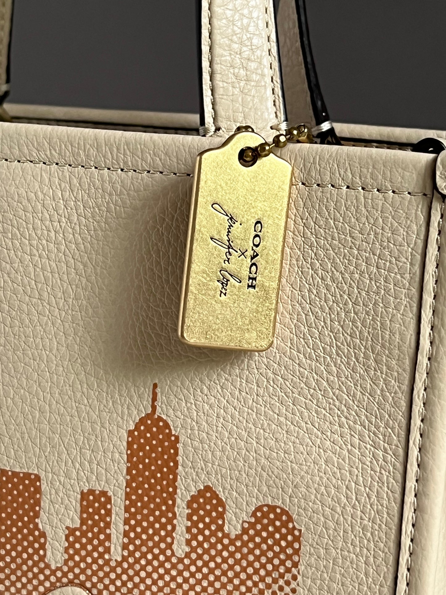 Coach X Jennifer Lopez Dempsey Tote 22 Bag