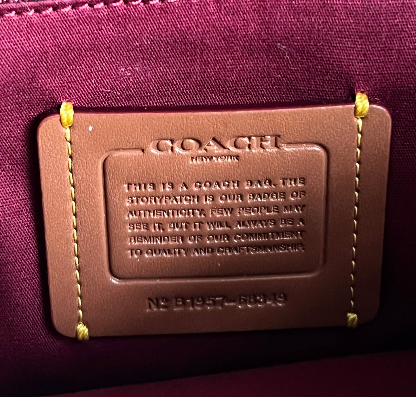 Coach Cassie Crossbody In Signature Canvas