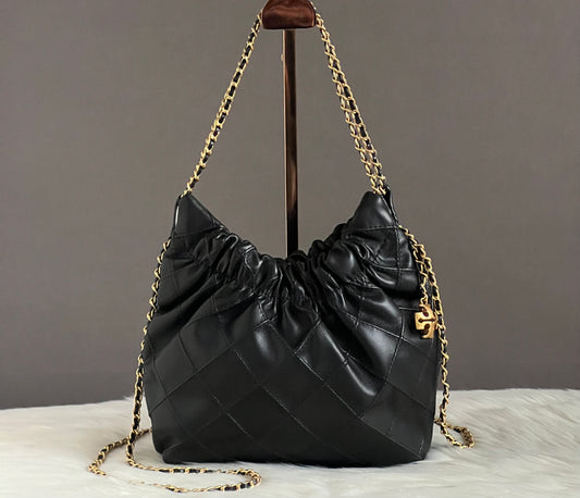 Tory Burch Mini Fleming Soft Hobo Bag