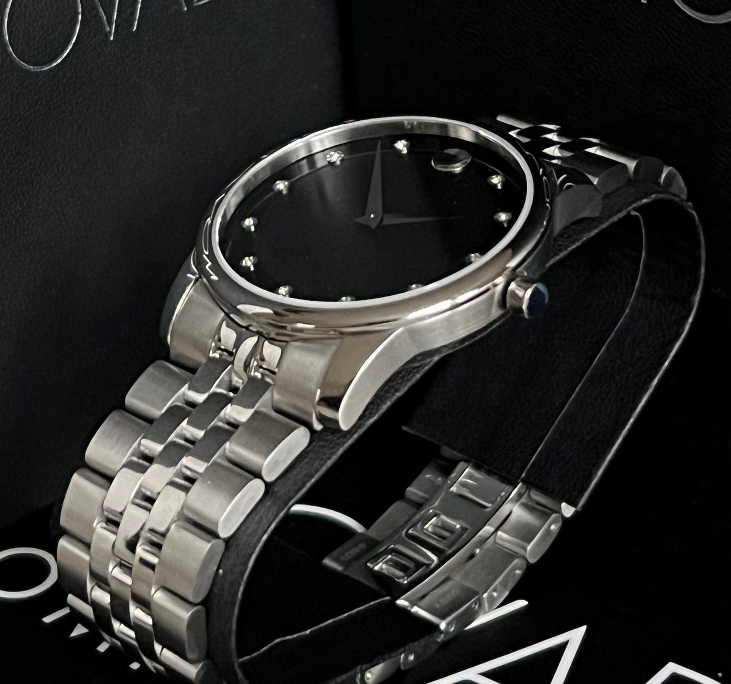 Movado Men’s Museum Classic 11 Diamond Watch