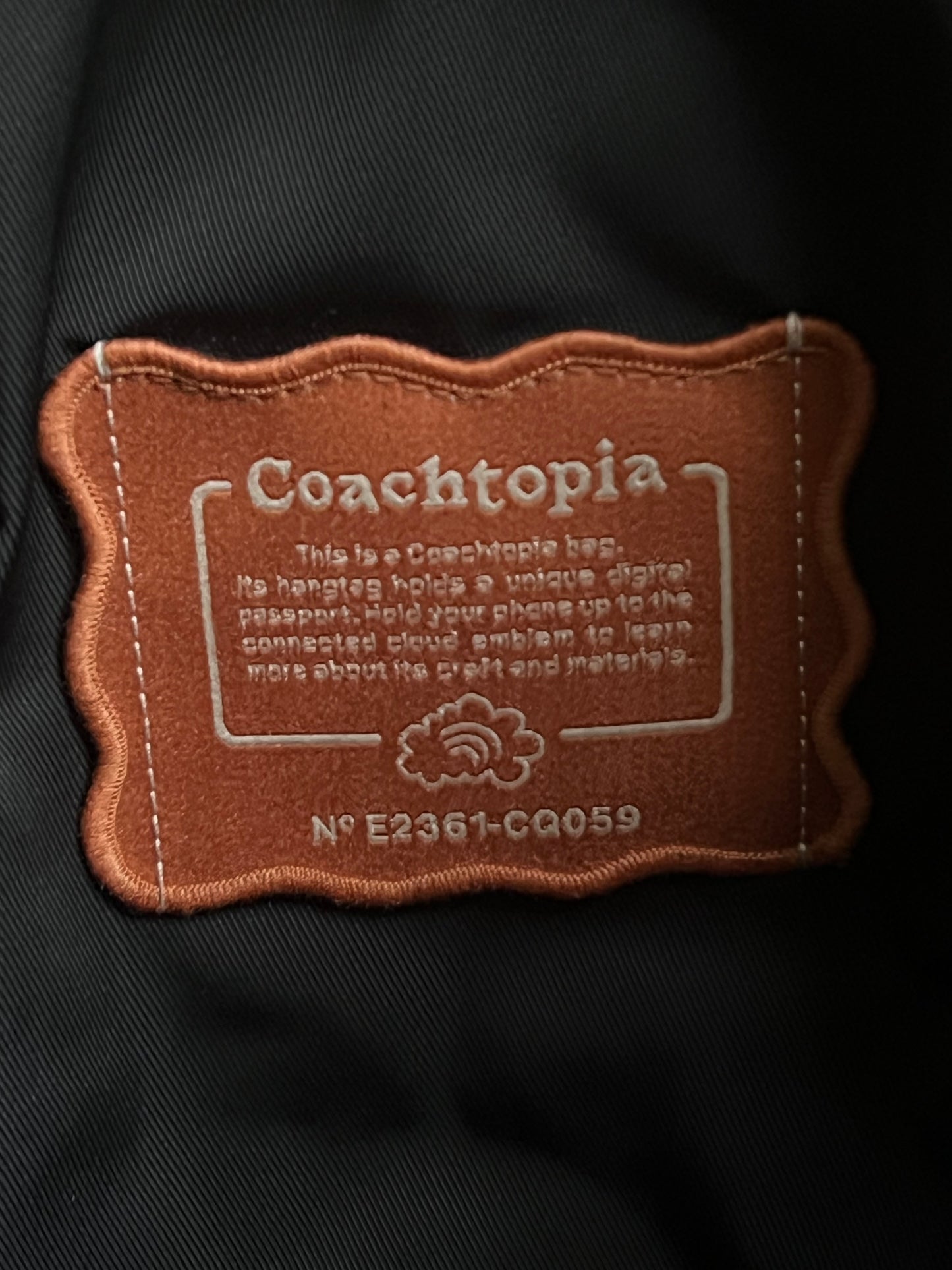 Coach Coachtopia Loop Quilted Cloud Laptop Sleeve