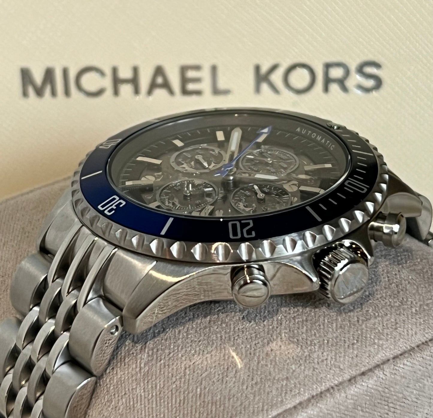 Michael Kors Men’s Bayville Automatic Chronograph Watch