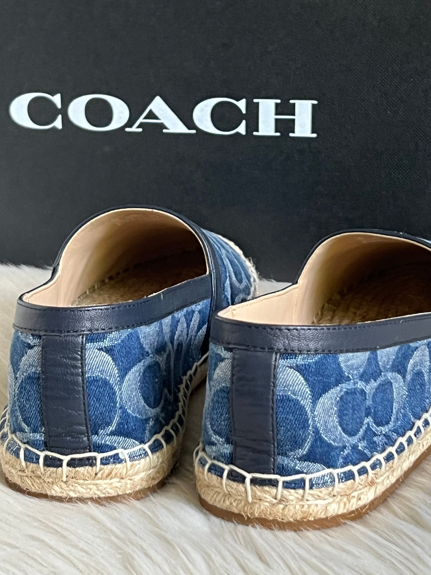 Coach Collins Denim Espadrille