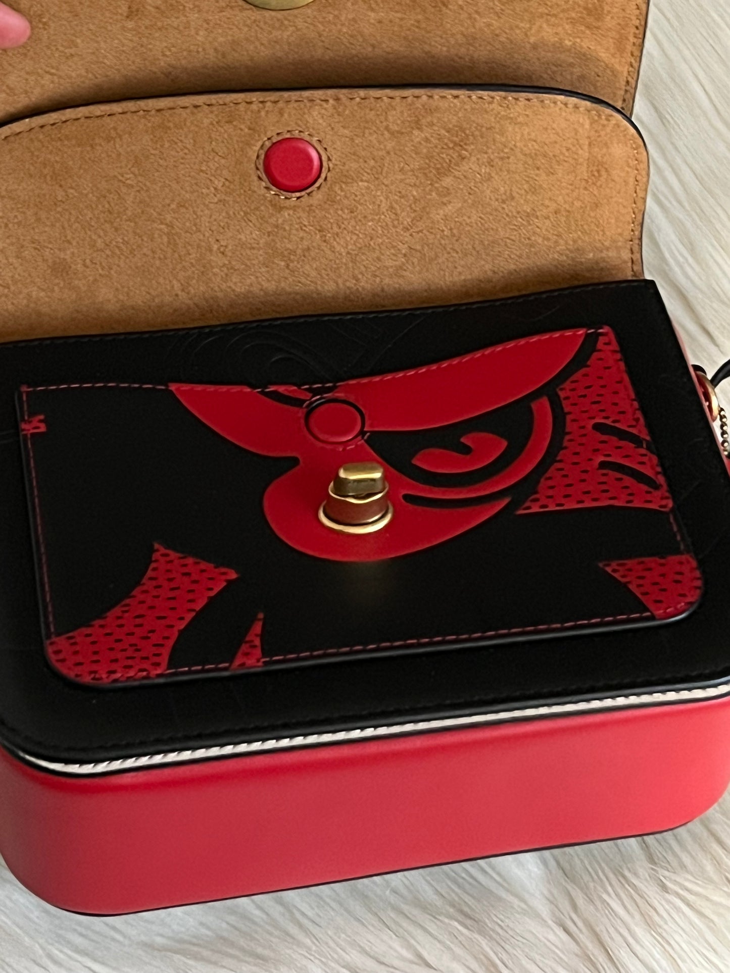 Coach Disney Mickey Mouse X Keith Haring Madison Shoulder Bag 19