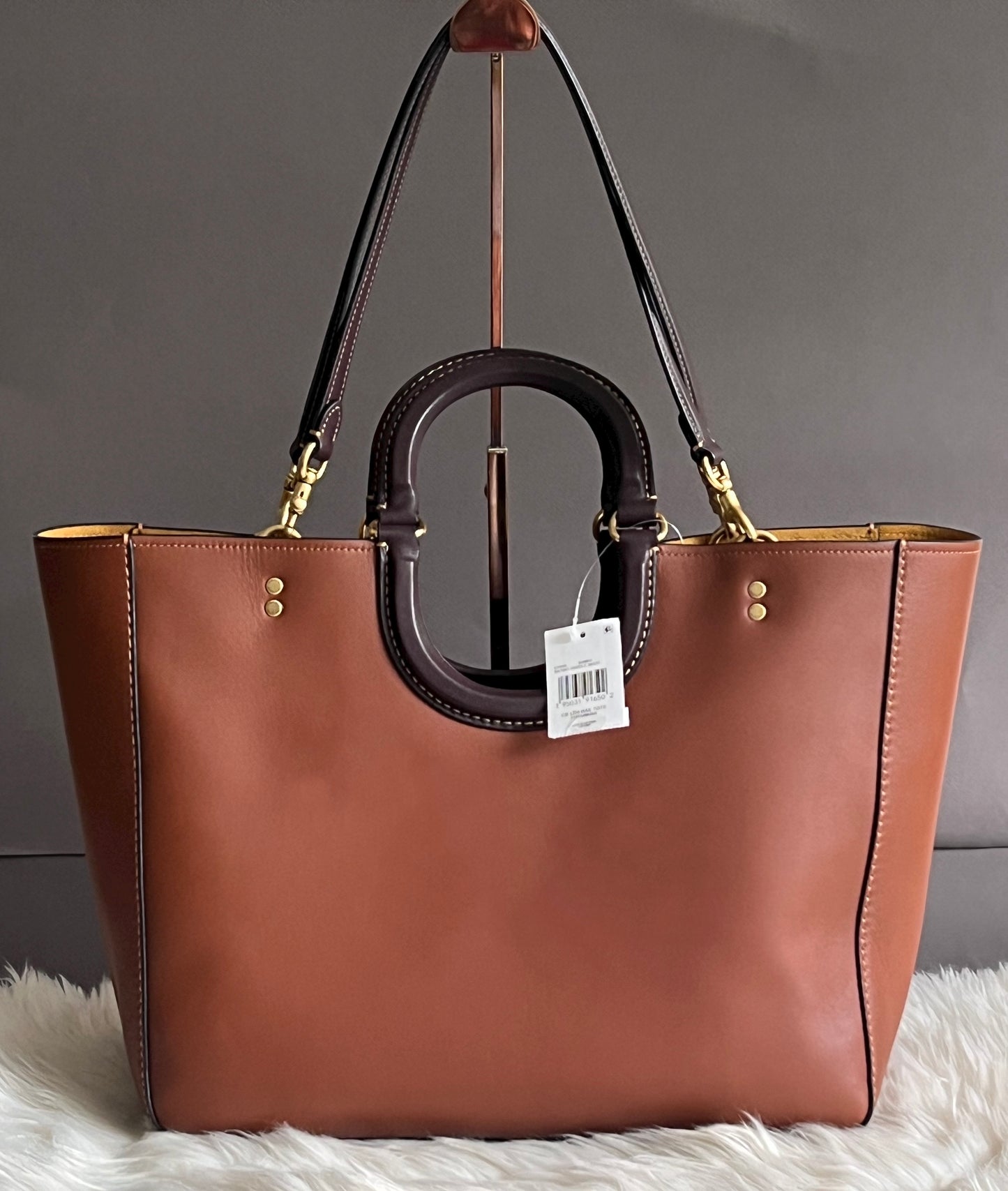 Coach Rae Tote in Colorblock koi