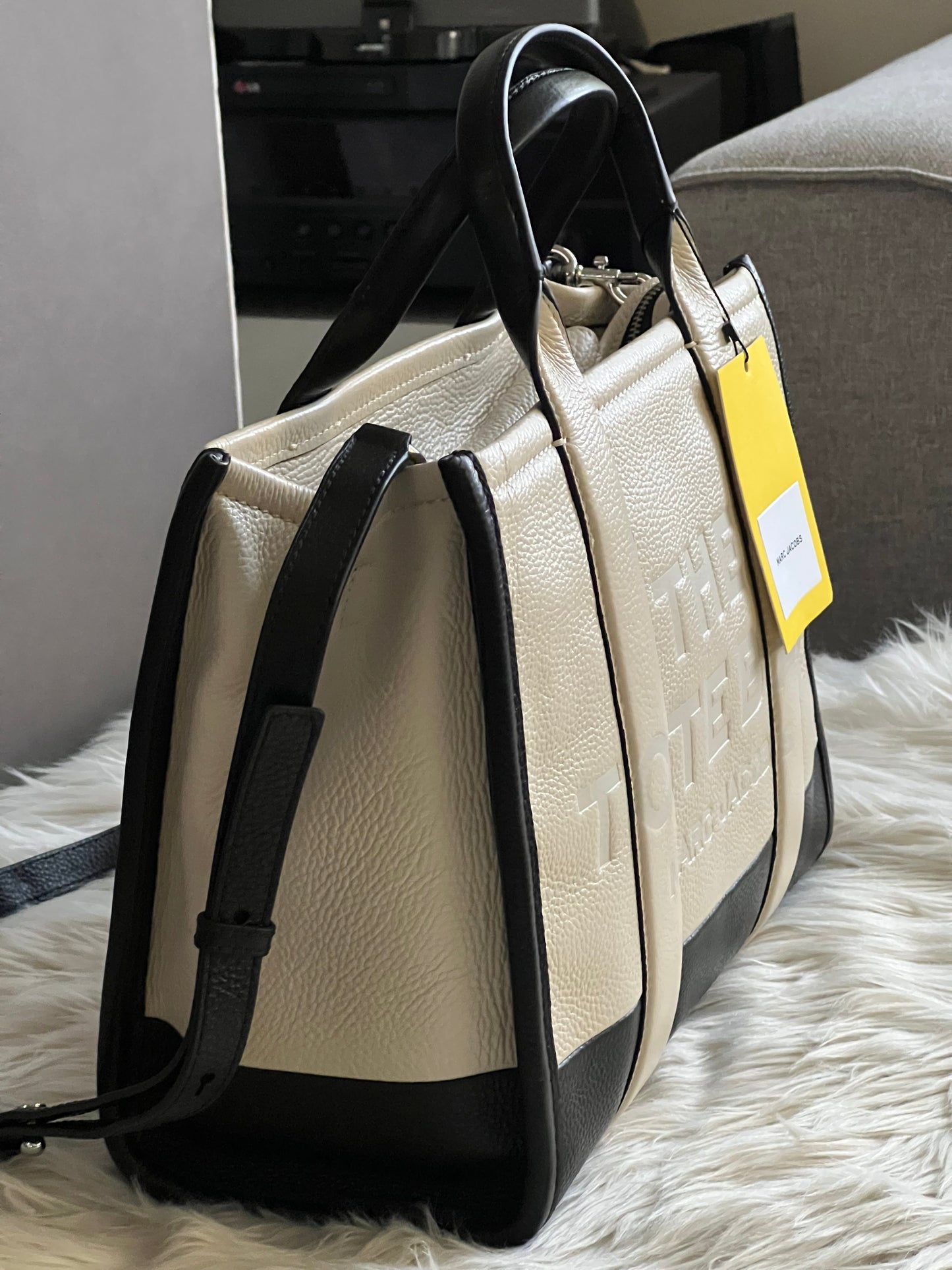 Marc Jacobs The Colorblock Leather Medium Tote Bag
