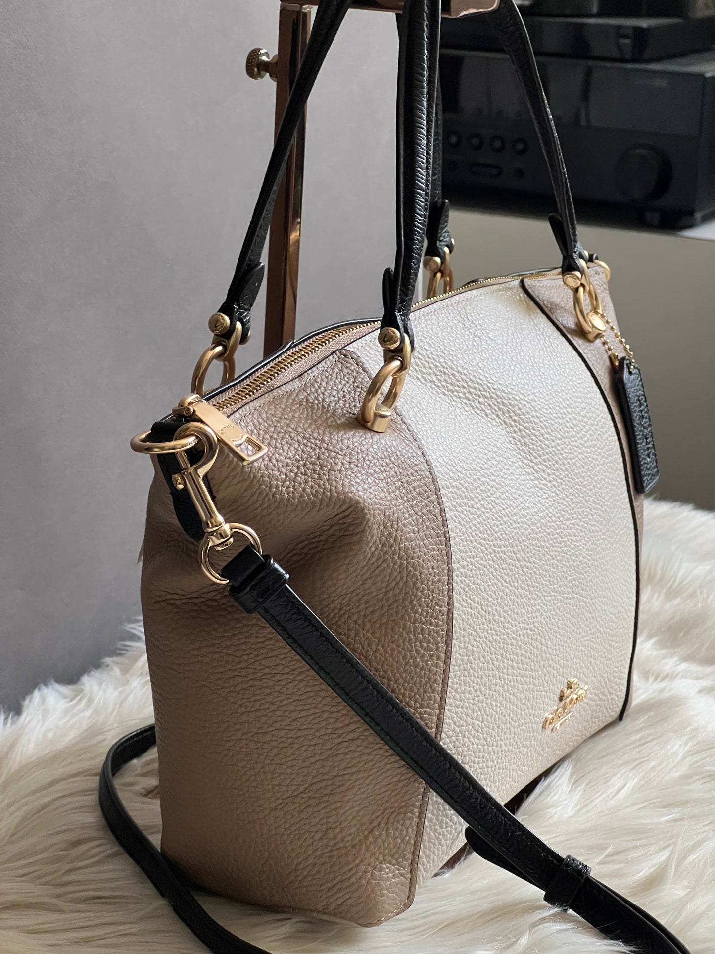 Coach Kacey Satchel in Coloblock