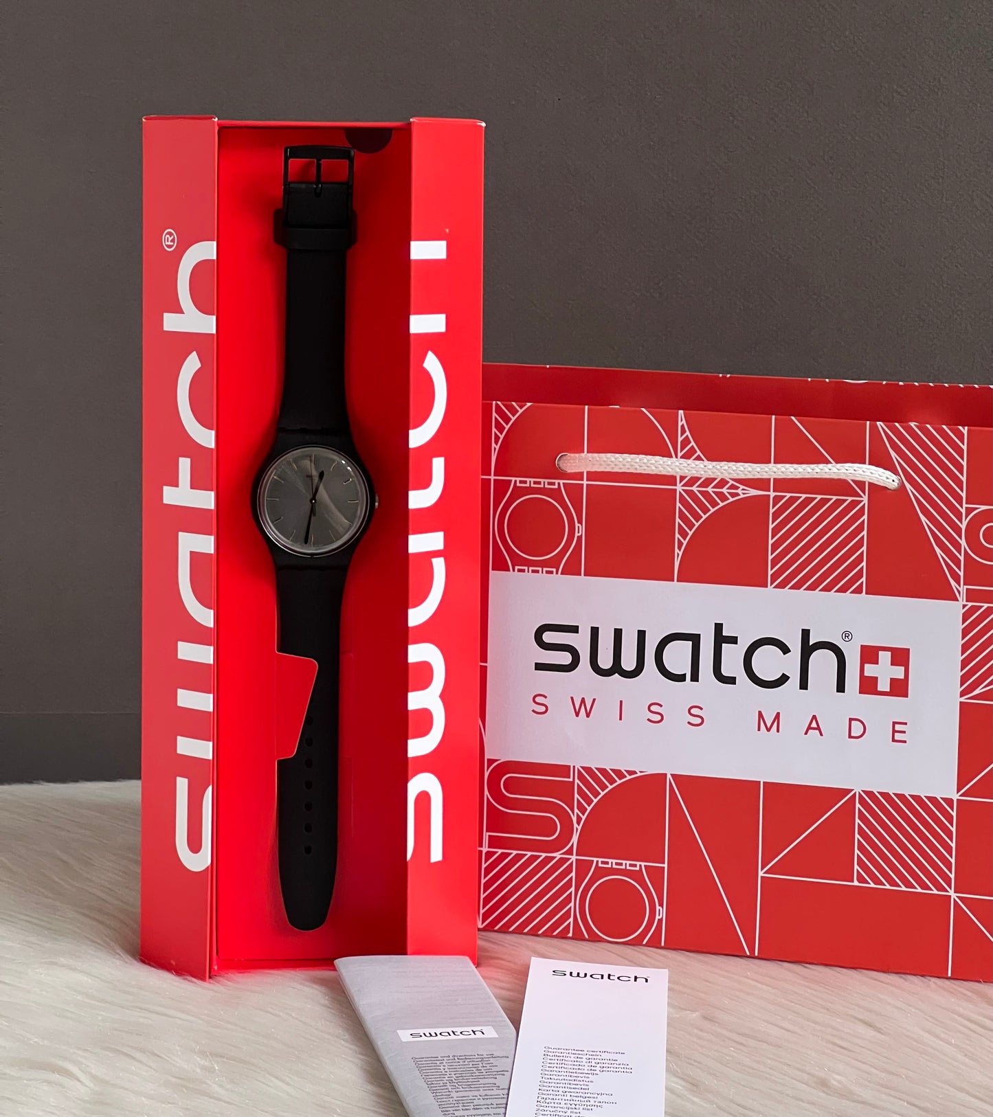Swatch Back to Black Watch