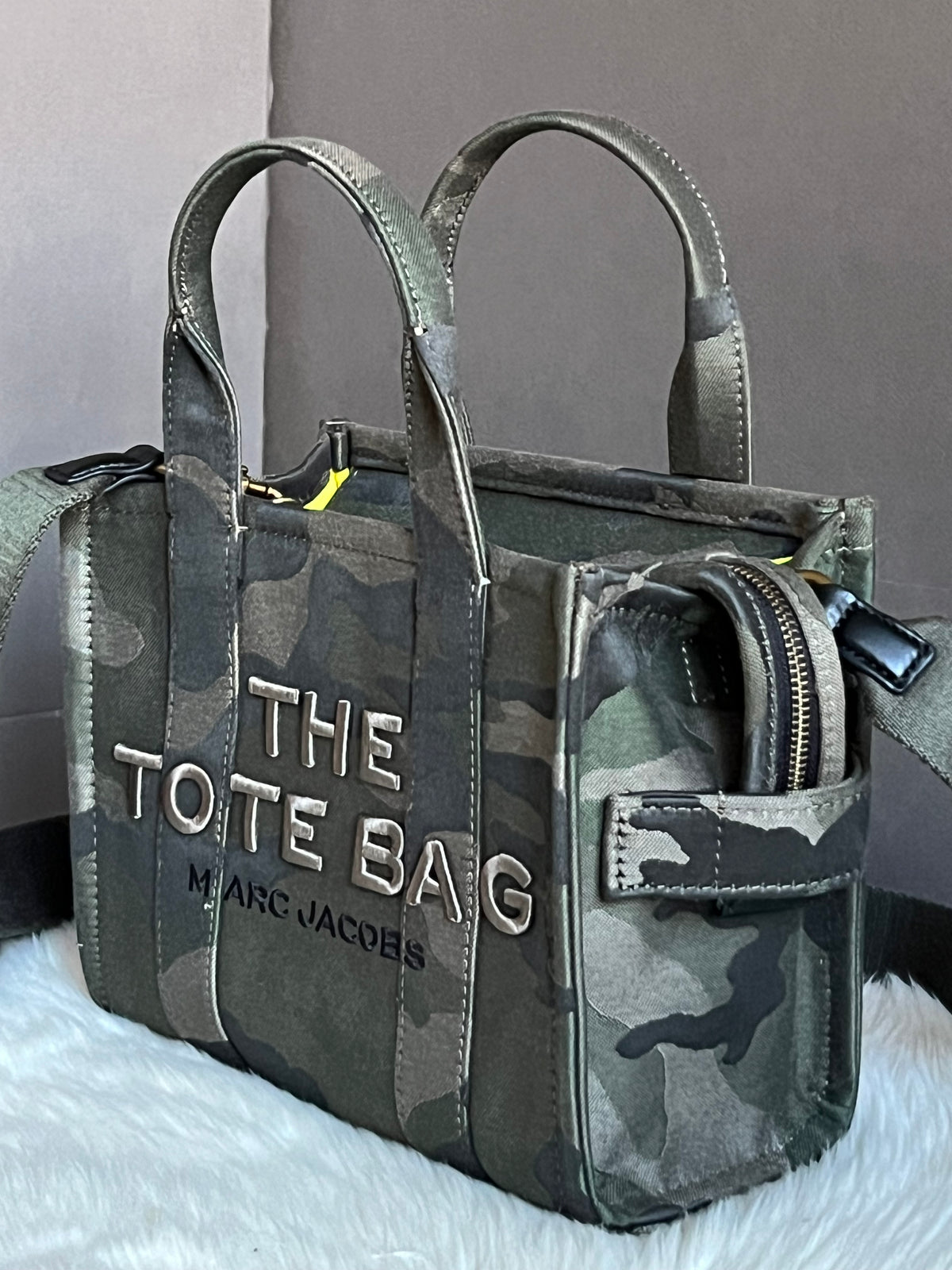 Marc Jacobs The Camo Jacquard Small Tote Bag