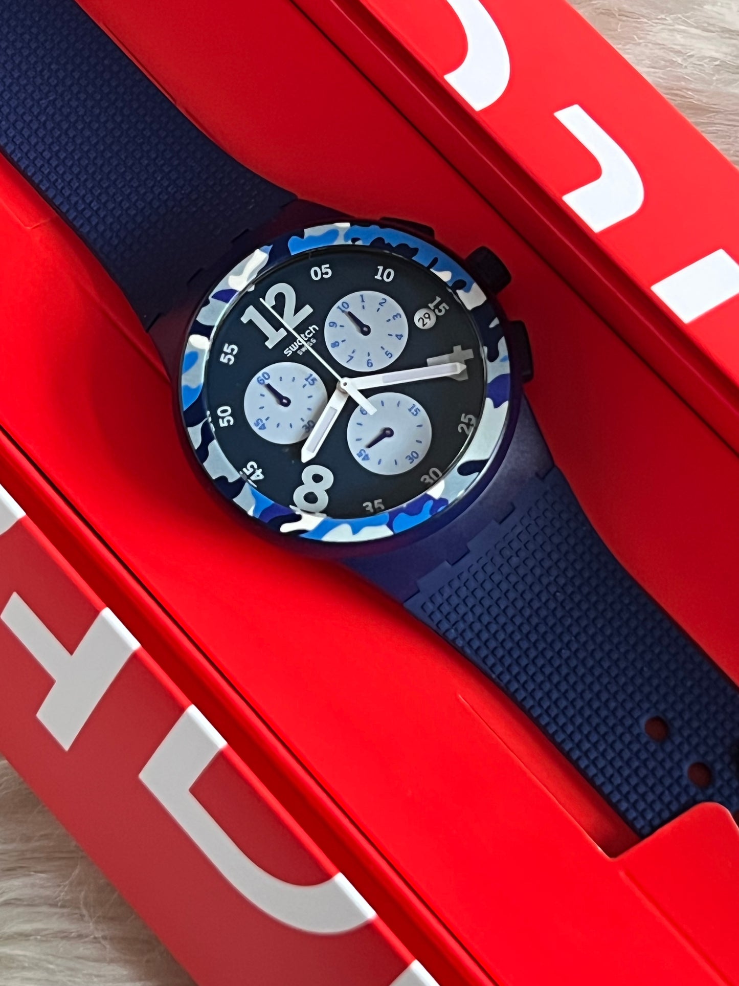 Swatch Camoblu Watch