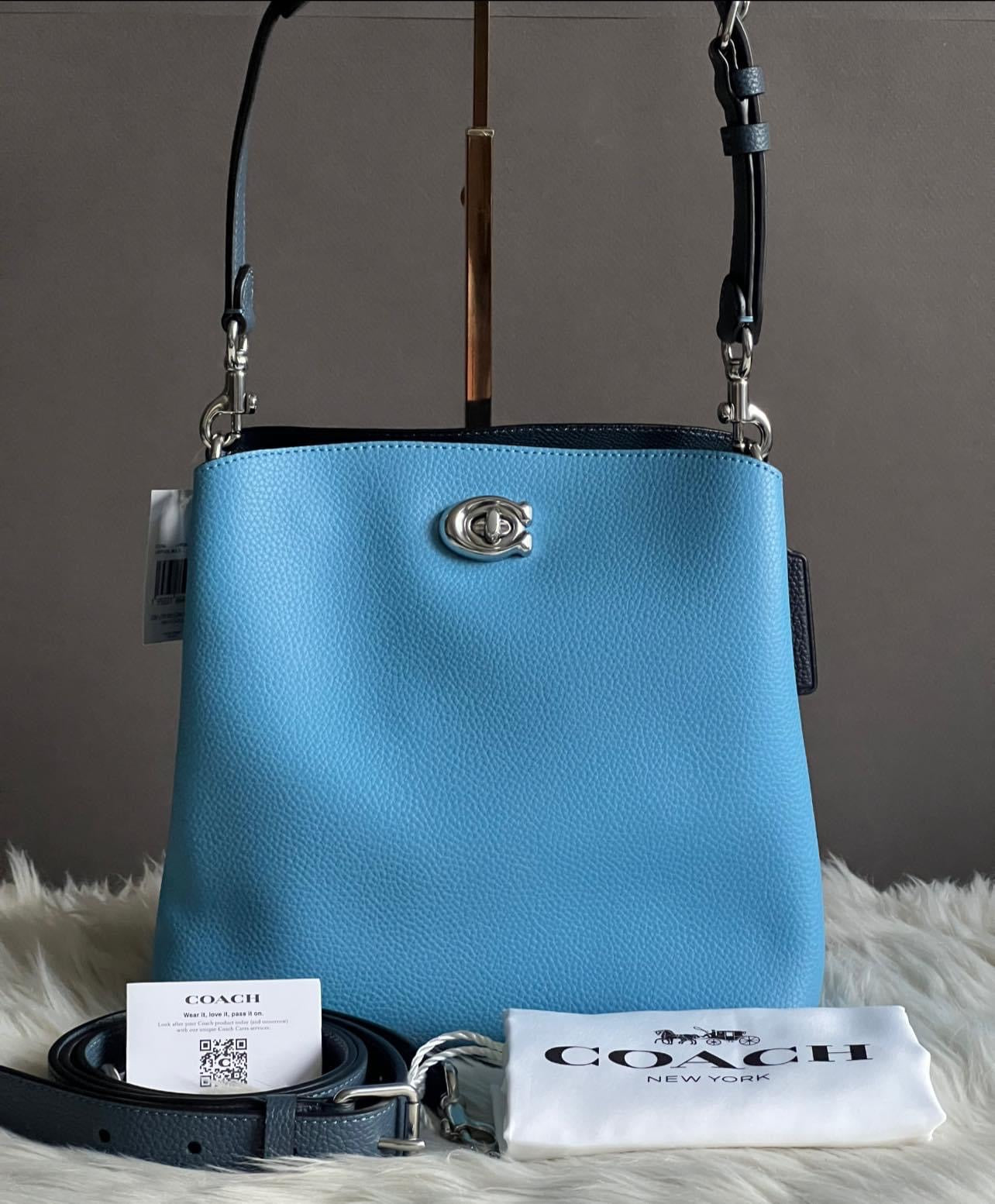 Coach Willow Bucket Bag in Colorblock