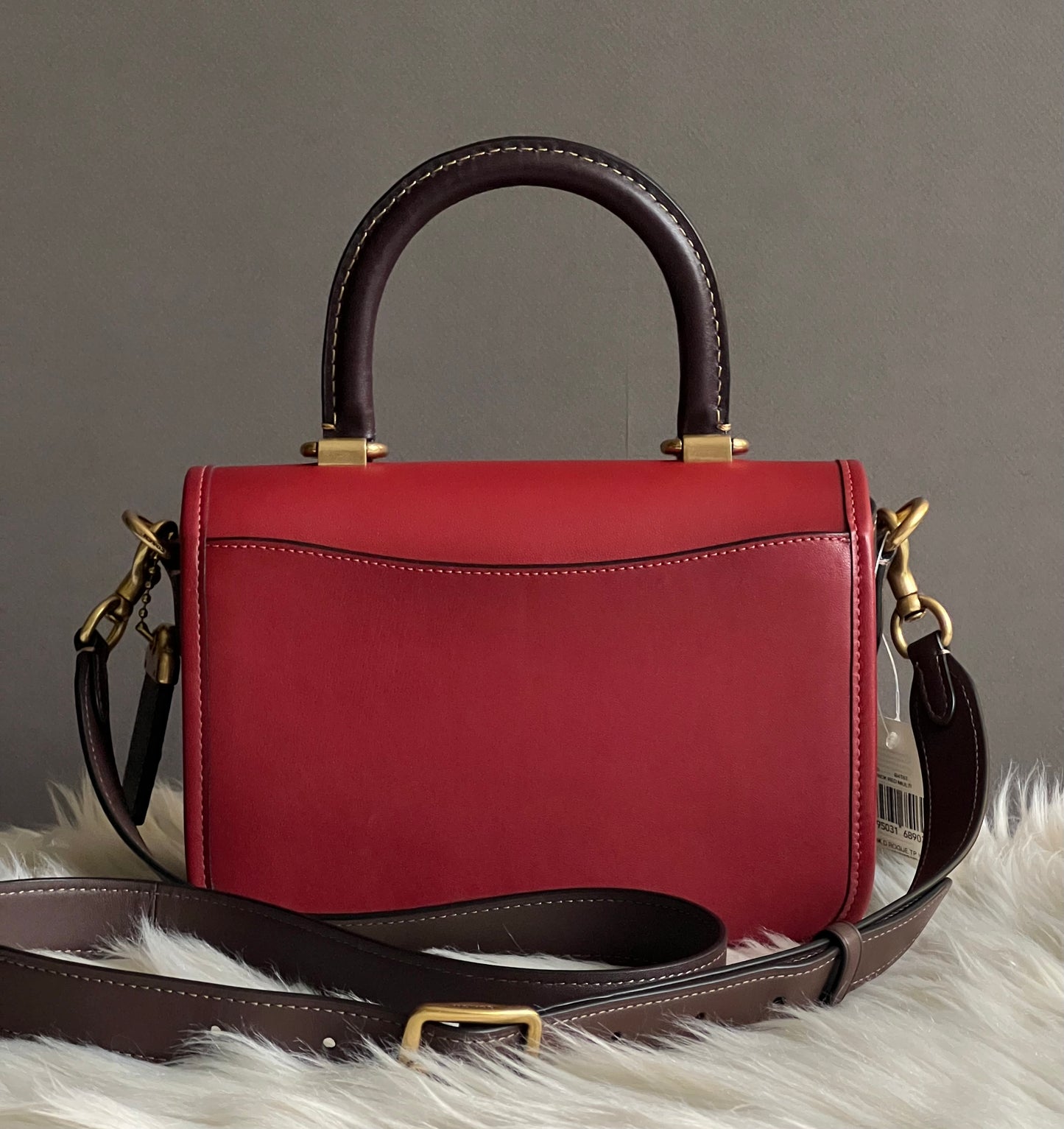 Coach Rogue Top Handle in Colorblock