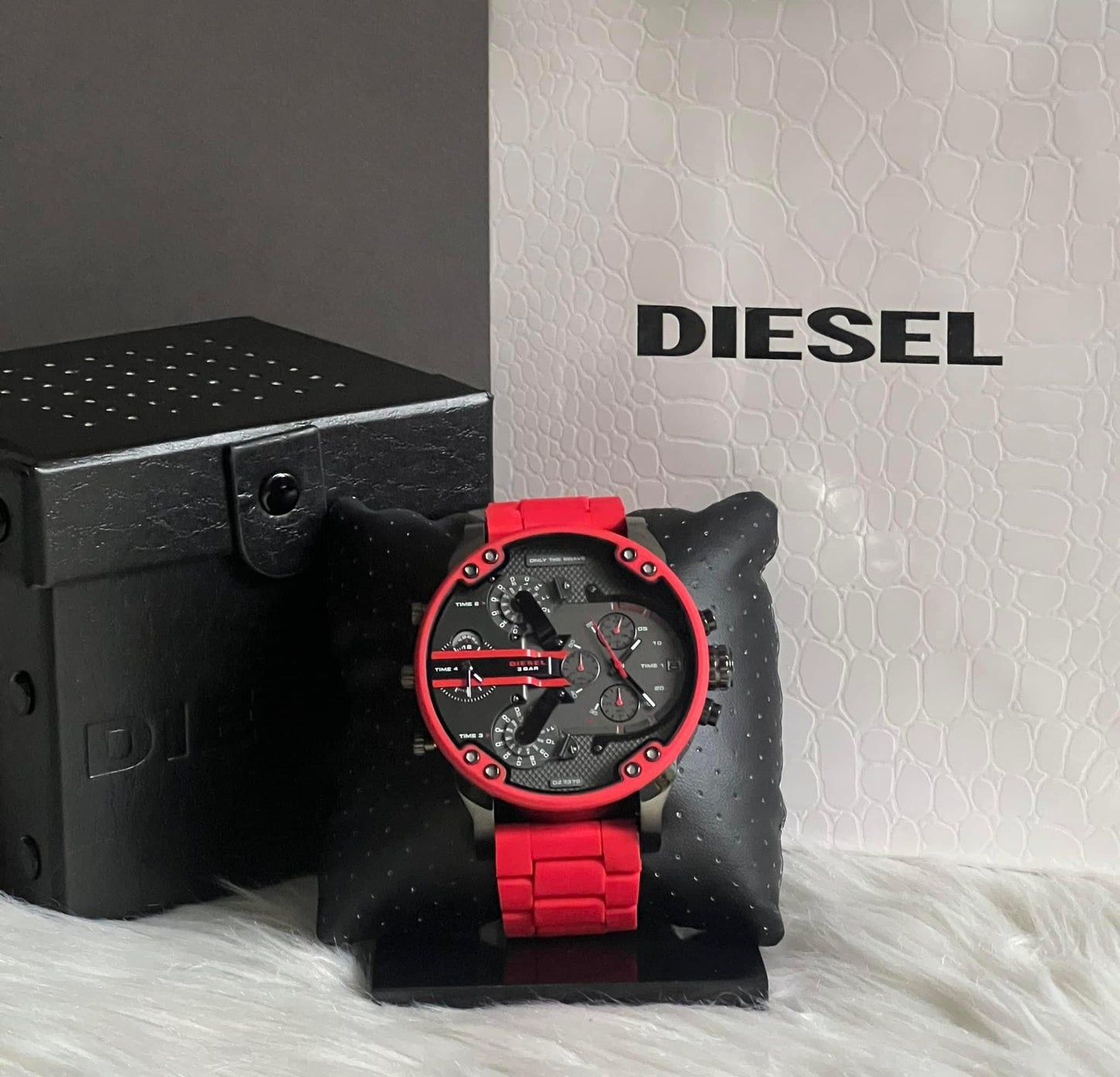 Diesel Men’s Mr. Daddy 2.0 Gunmetal Dial Watch