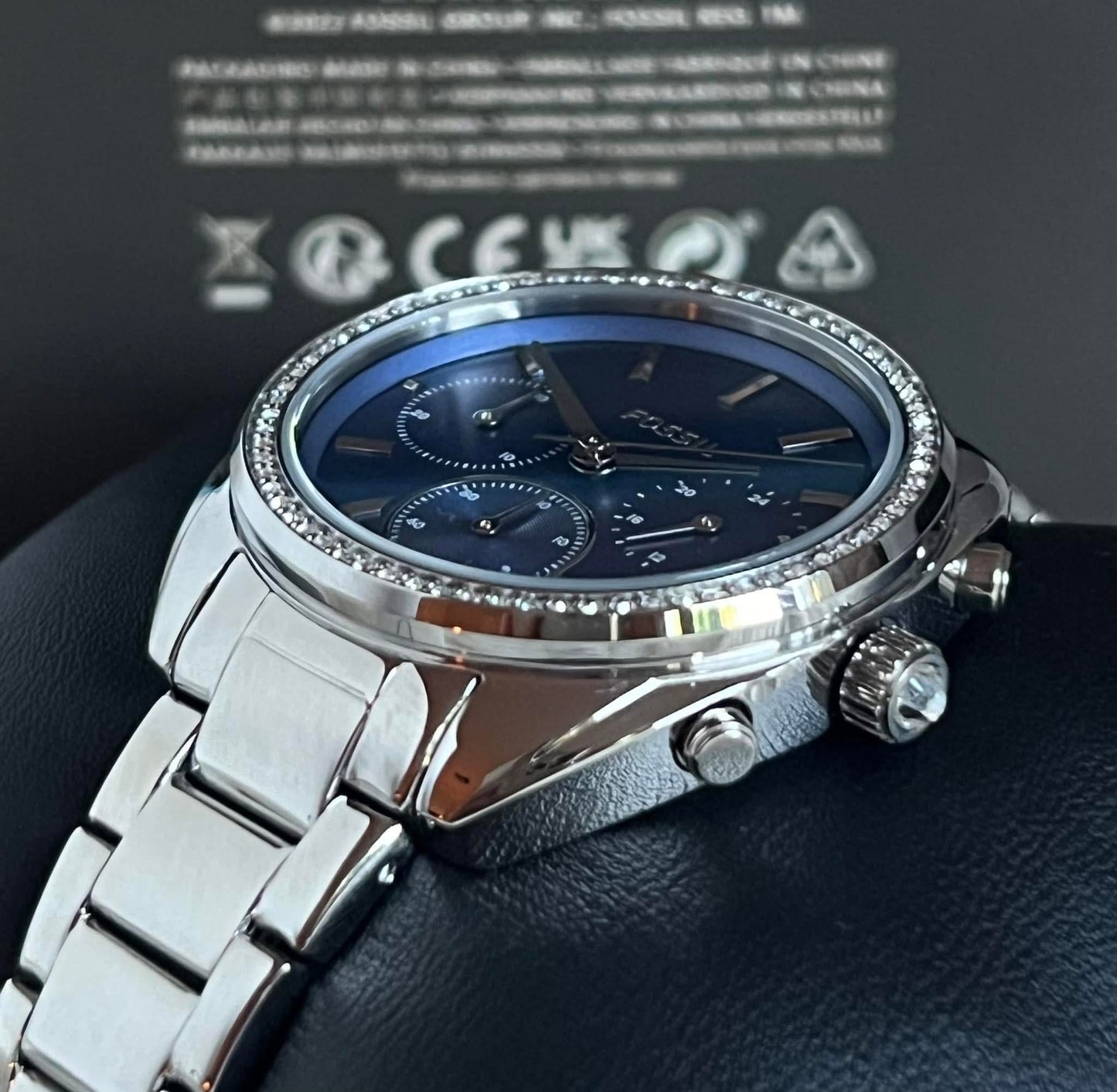 Fossil Women’s Vale Chronograph Stainless Steel Watch