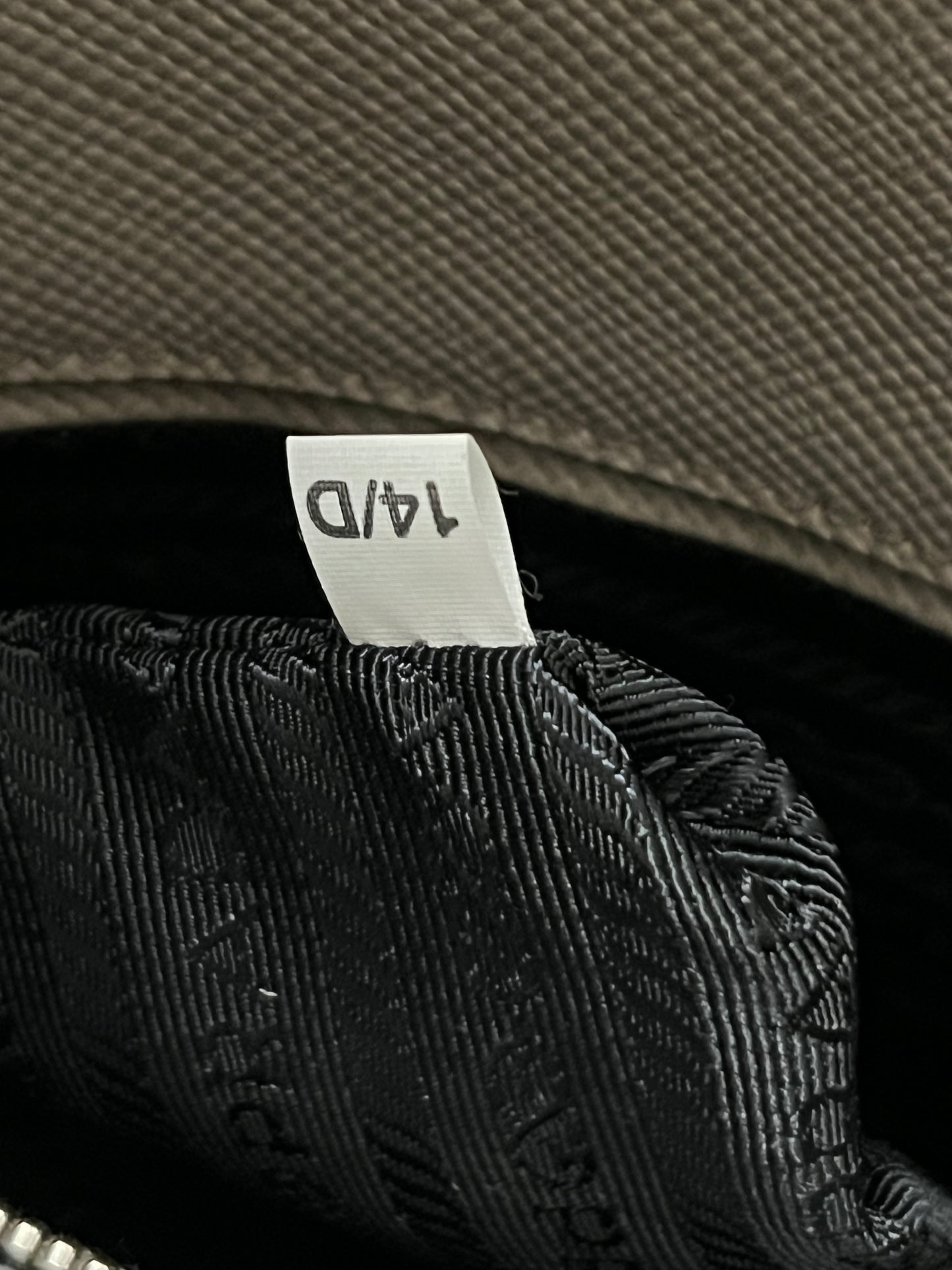 Prada Saffiano Cuir Turn-Lock Twin Satche