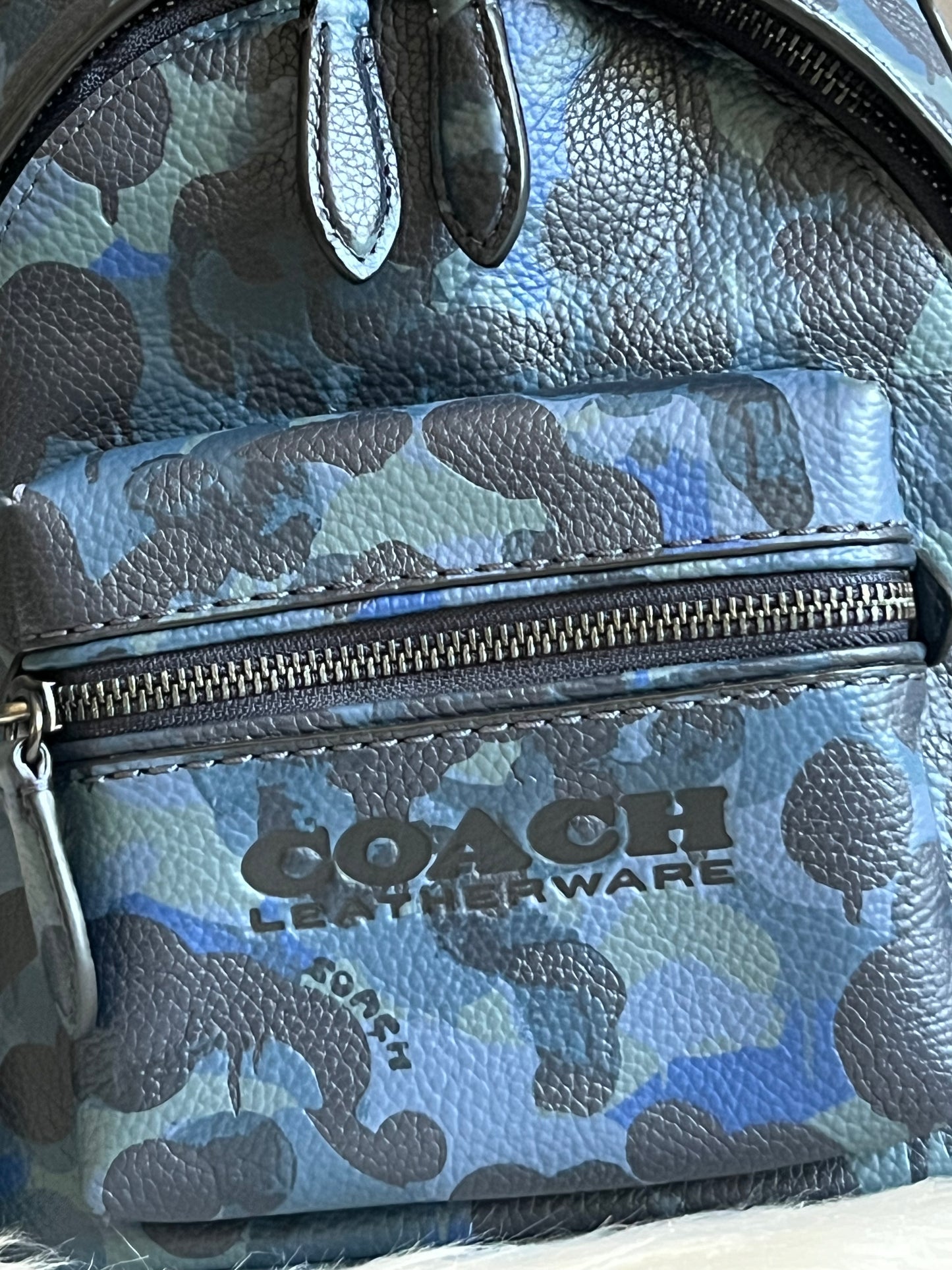 Coach Charter Backpack 18 with Camo Print