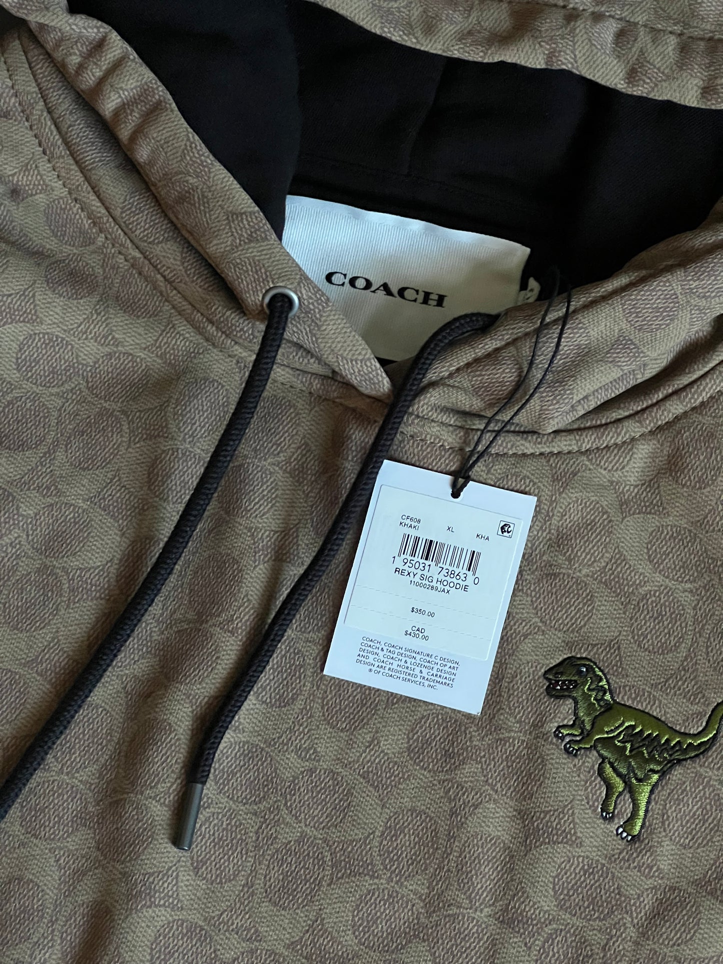 Coach Signature Rexy Hoodie