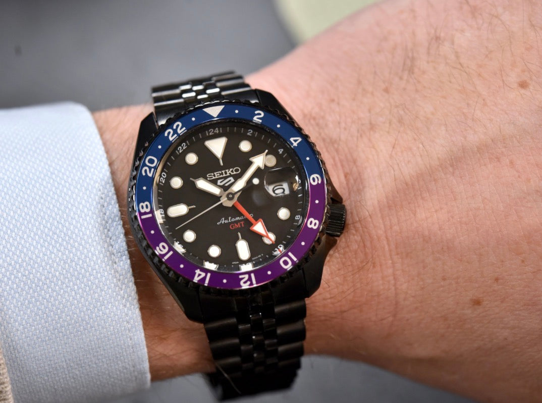 Seiko Men’s 5 Sports Yuto Horigome Limited Edition GMT Automatic Watch