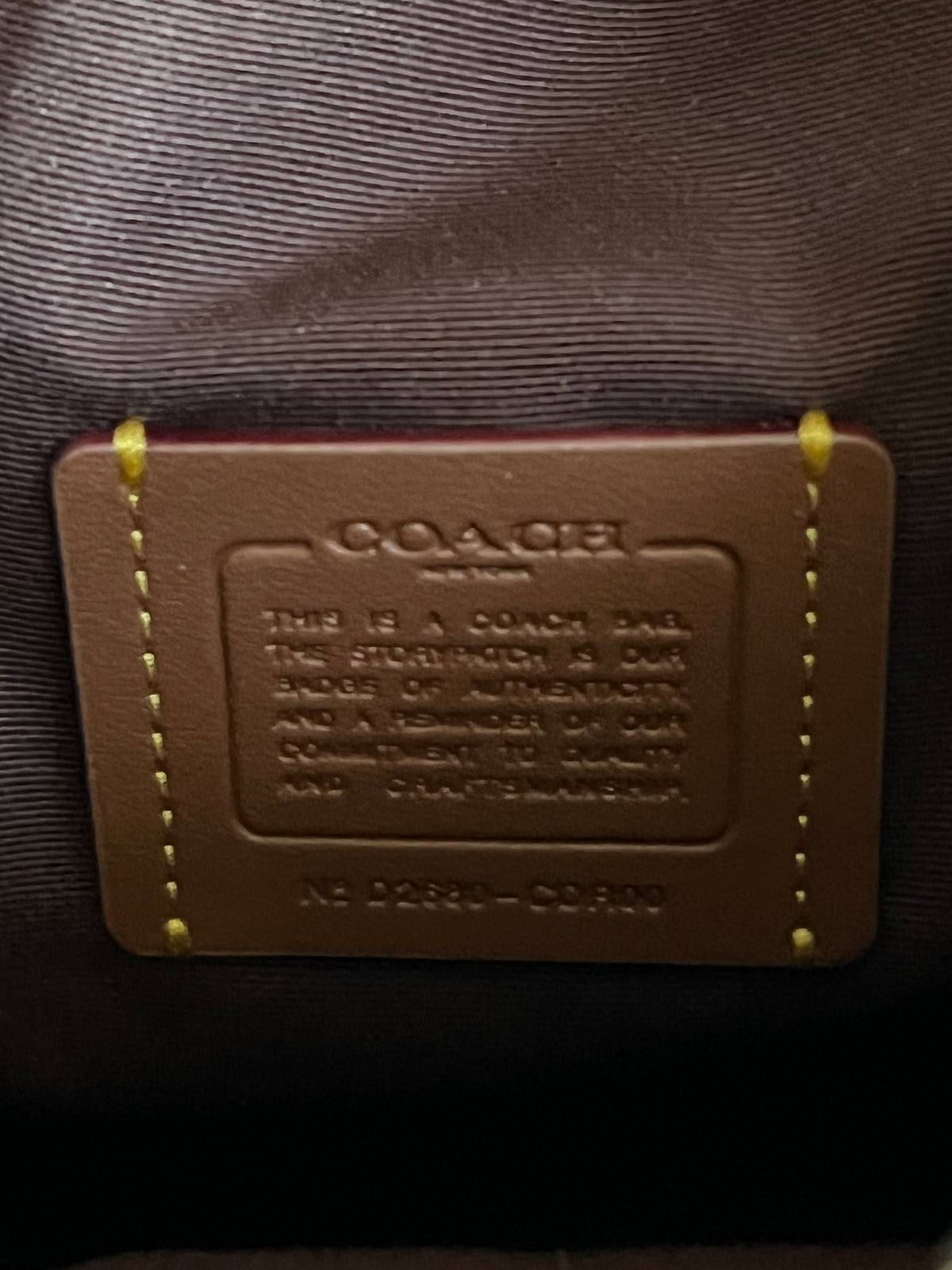 Coach Evelyn Shoulder Bag with Quilting