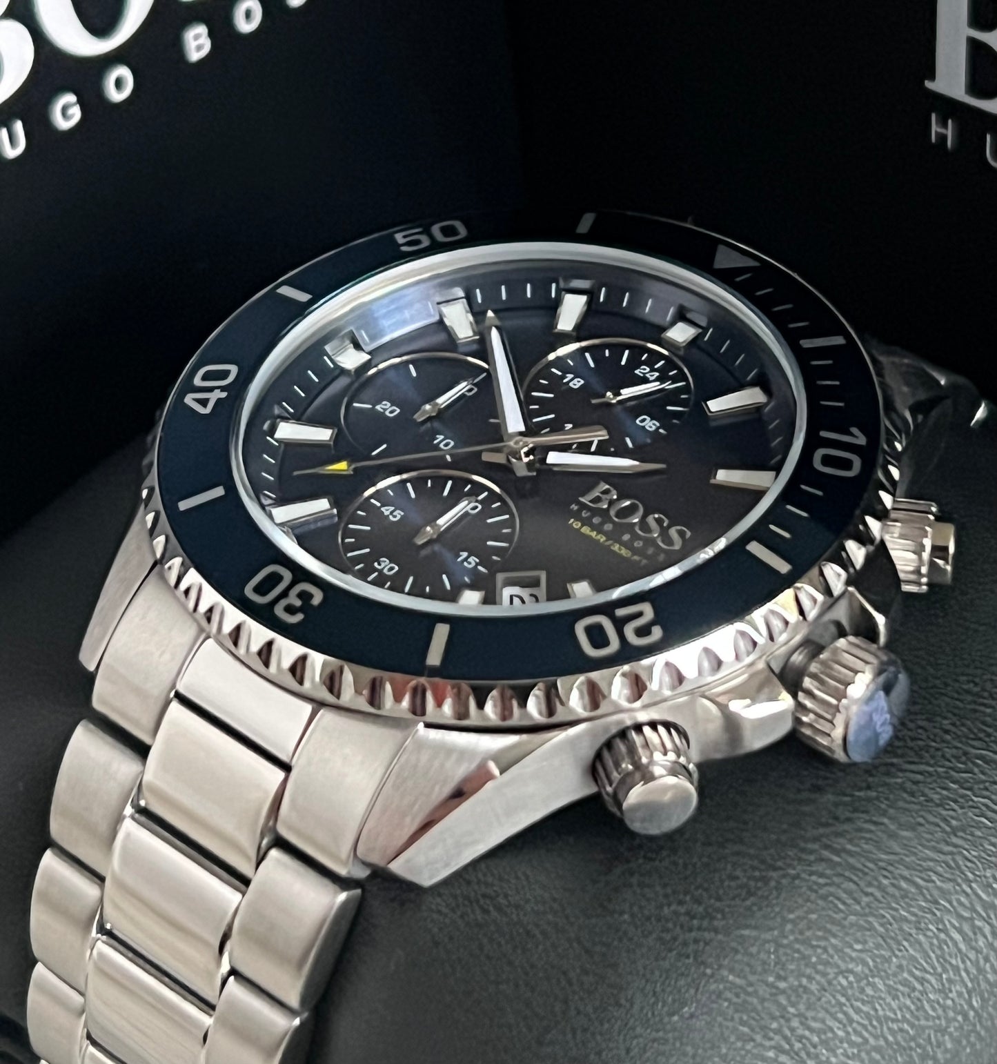 Hugo Boss Men’s Admiral Blue Dial Watch