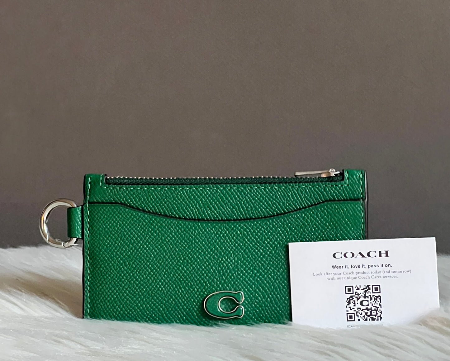 Coach Zip Card Case