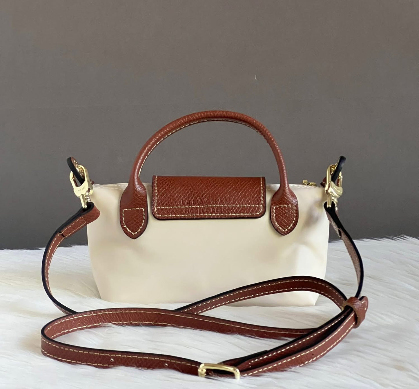 Longchamp XS Le Pliage Original Pouch with Strap