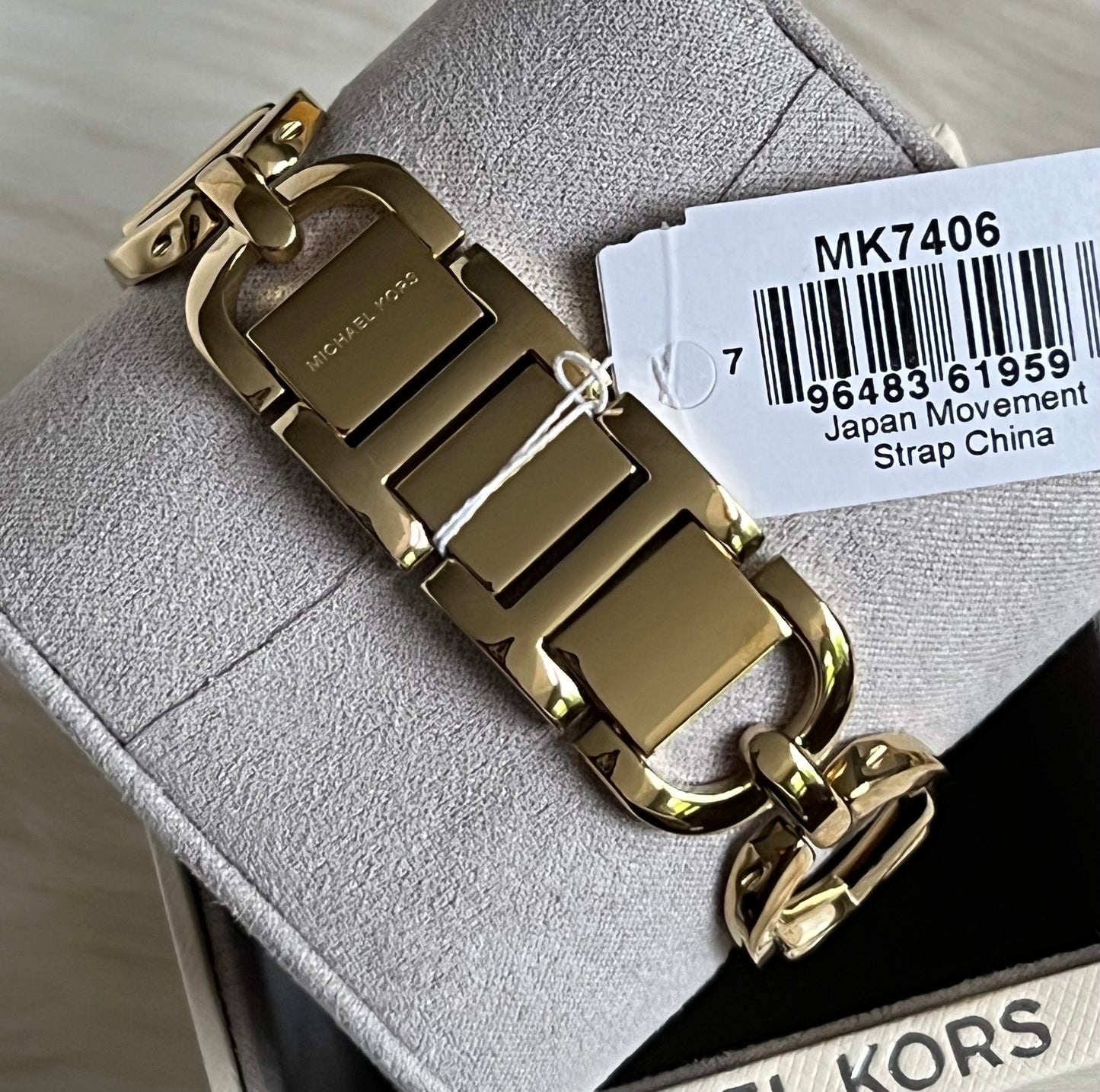 Michael Kors Mini Empire Gold-Tone Watch