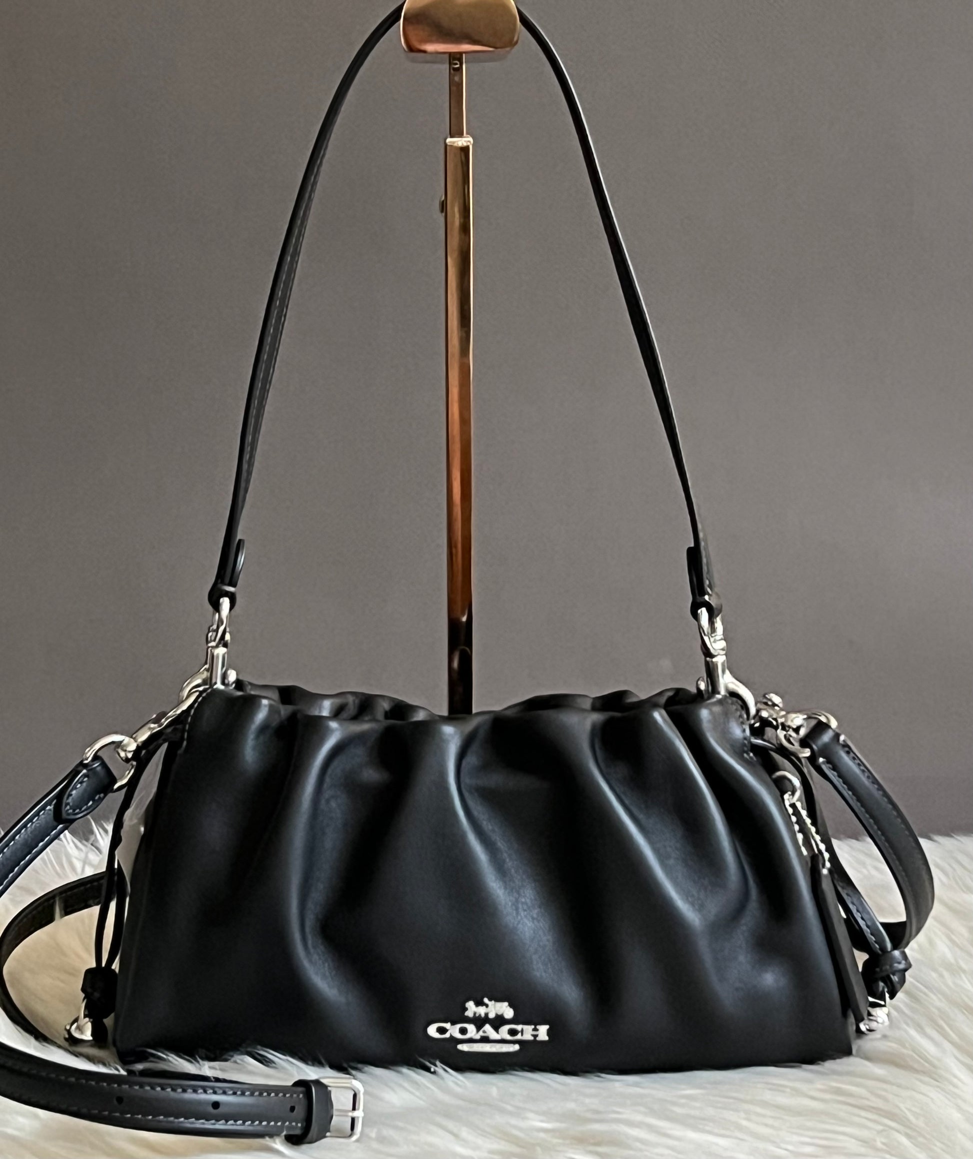 coach faye backpack in colorblock Coach Faye Shoulder Bag with Ruching – Club de Mode