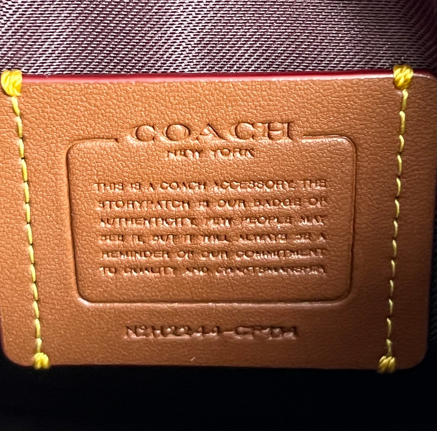 Coach Charter North/South Crossbody With Hybrid Pouch in Colorblock