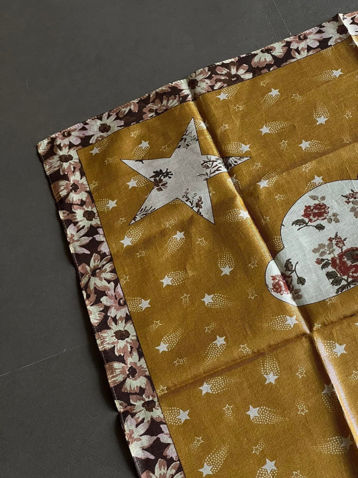 Coach Glam Rock Lame Bandana