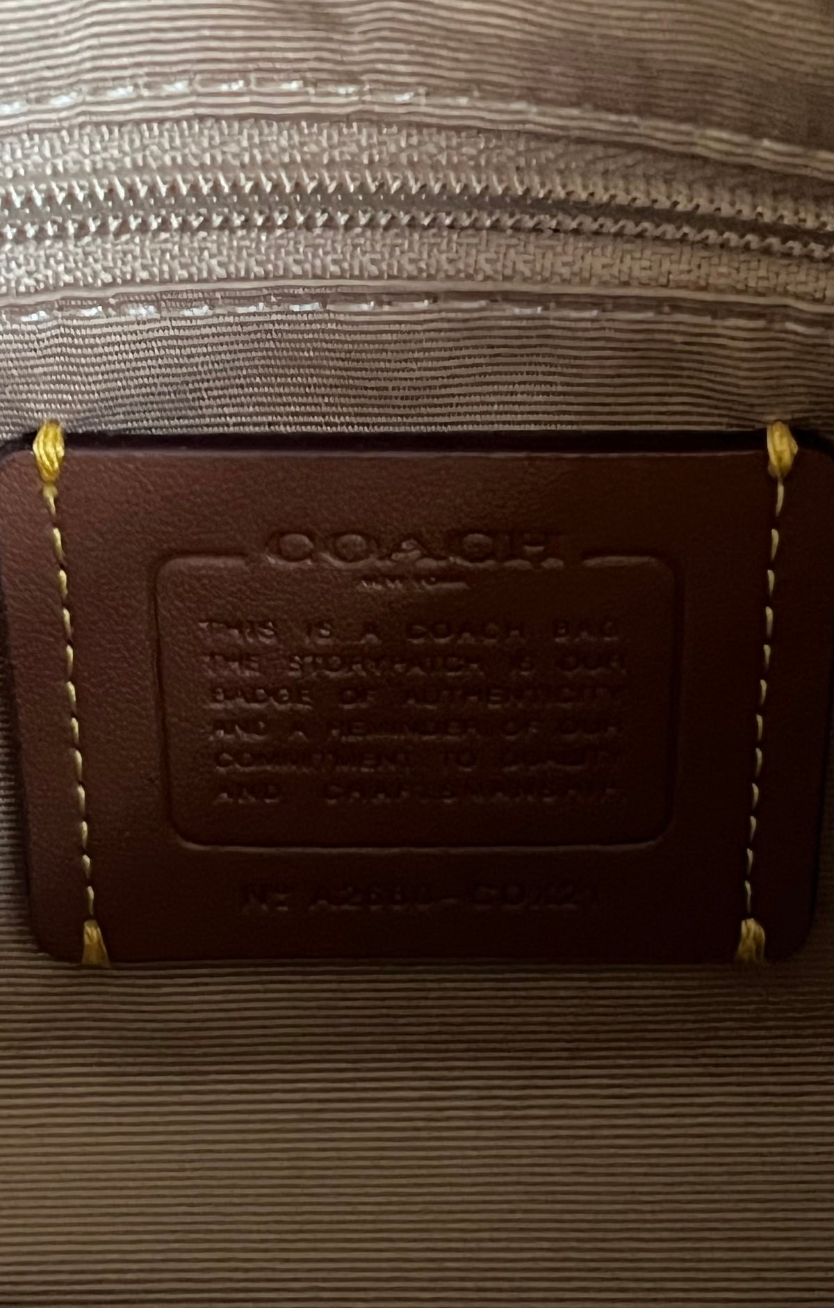 Coach Emily Shoulder Bag with Quilting