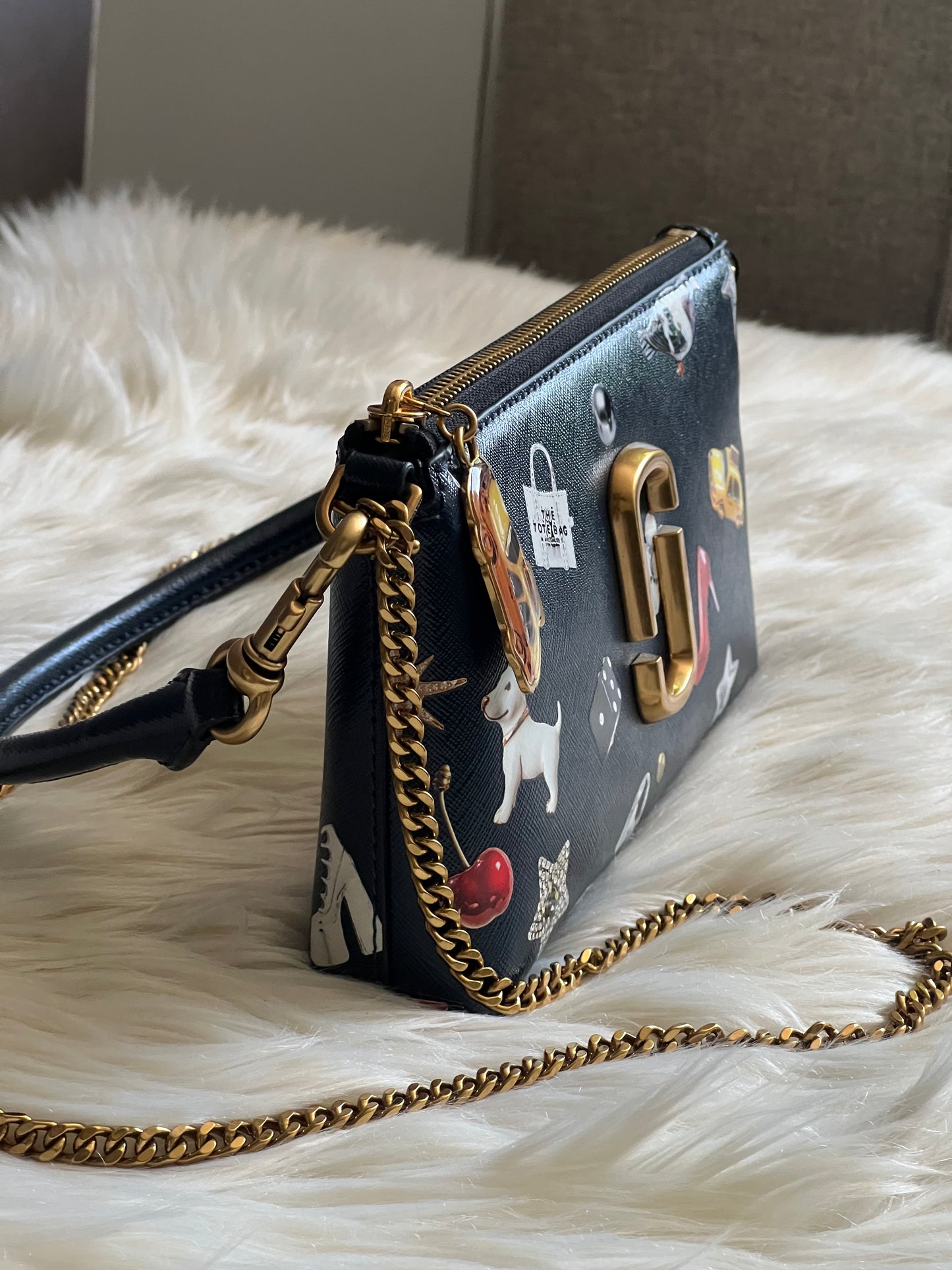 Marc Jacobs The Trinket Snapshot Convertible Shoulder Bag