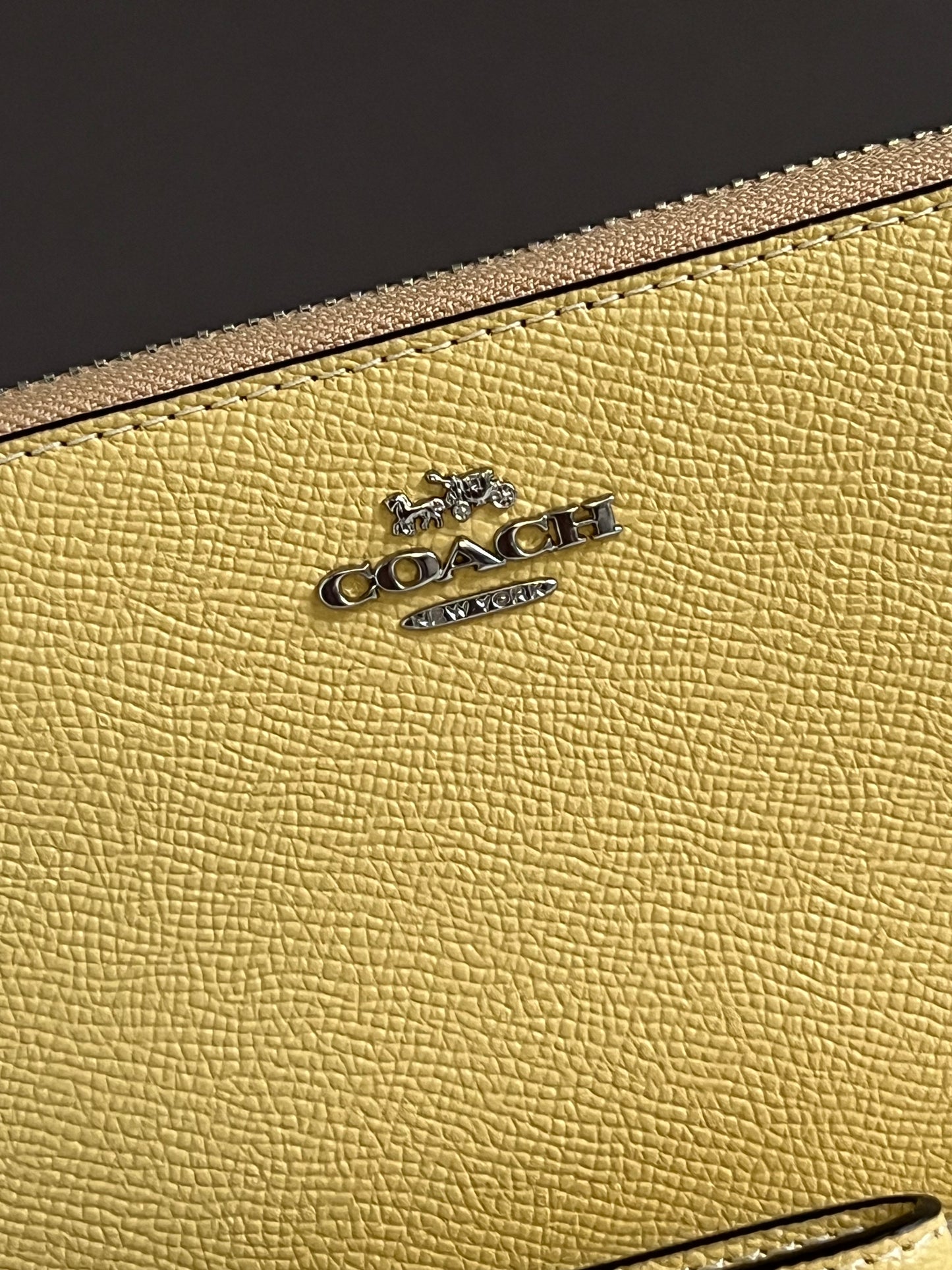 Coach Long Zip Around Wallet