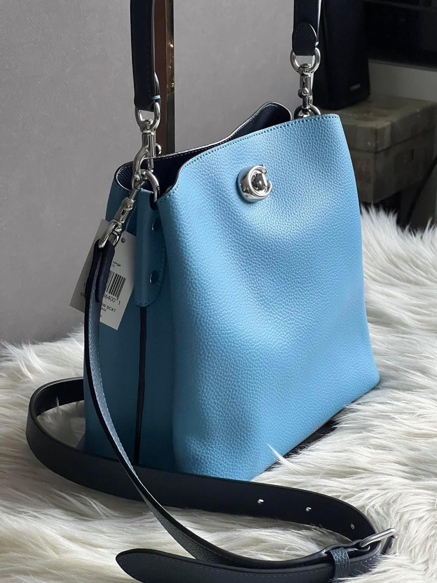 Coach Willow Bucket Bag in Colorblock